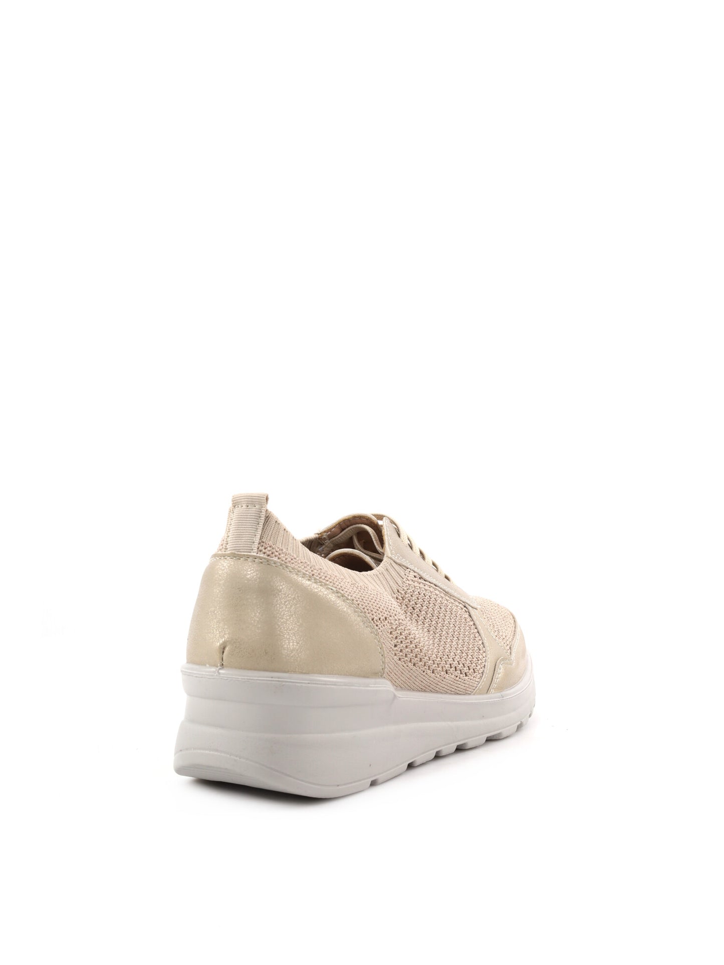 Tiglio Slip on Ramblas elastico donna in argento metallico