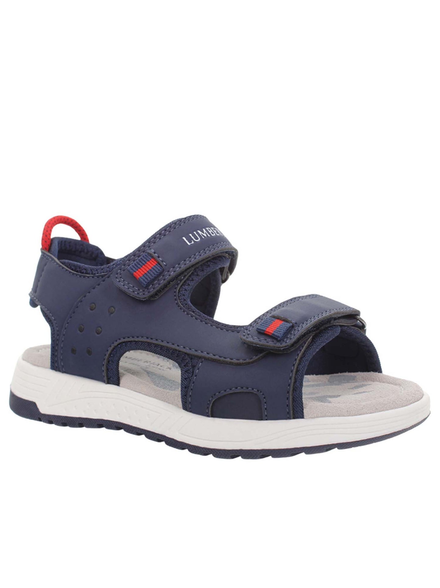 Infradito Lumberjack Breky unisex bambino blu