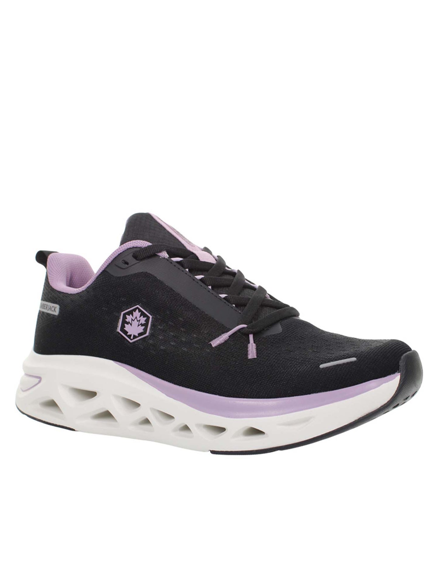 Sneakers Lumberjack Casyo donna in nero, stile e comfort quotidiano