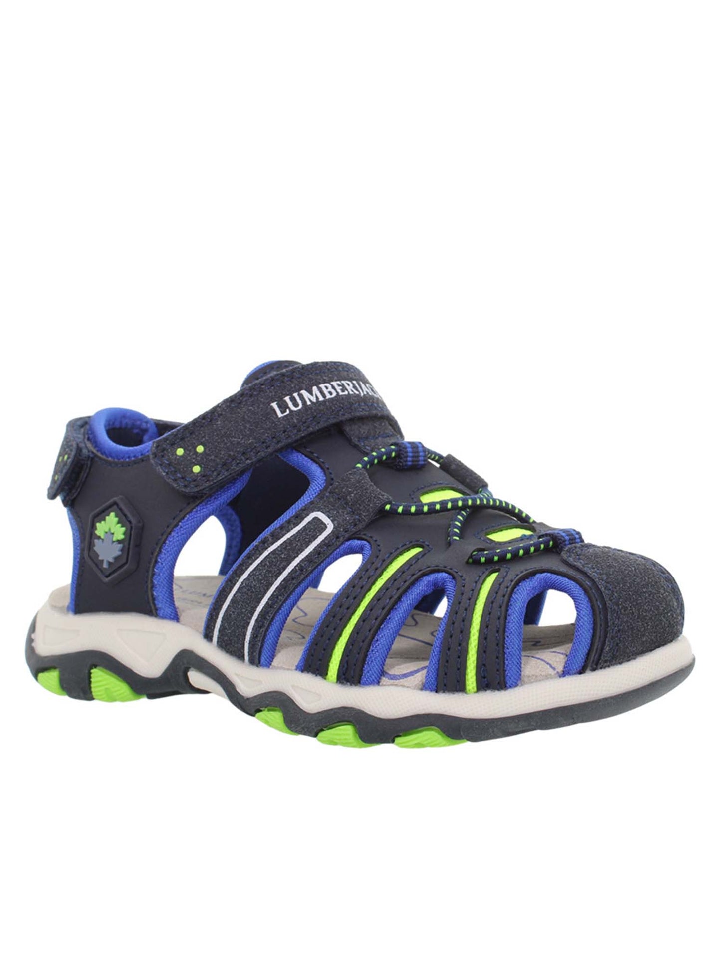 Infradito Lumberjack Levi unisex bambino blu
