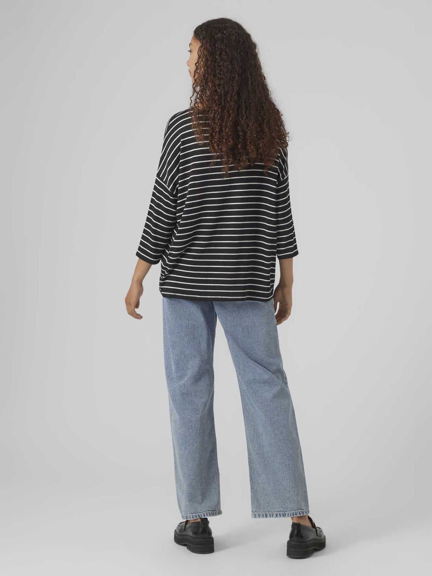 VERO MODA BRIANNA - NERO-BIANCO