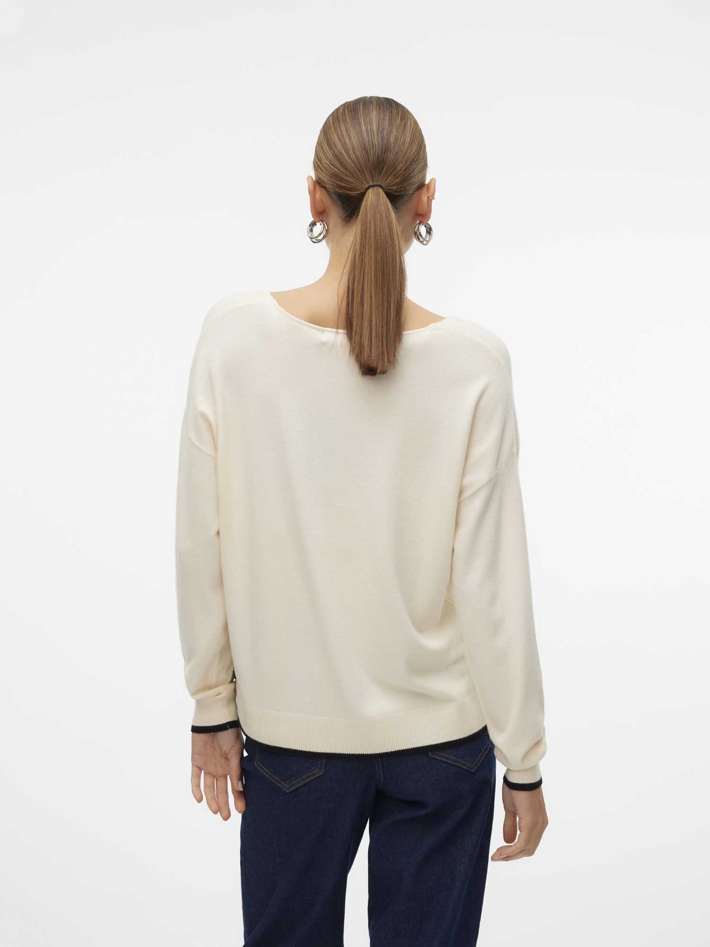 PULLOVER BREEZE VERO MODA DA DONNA PANNA