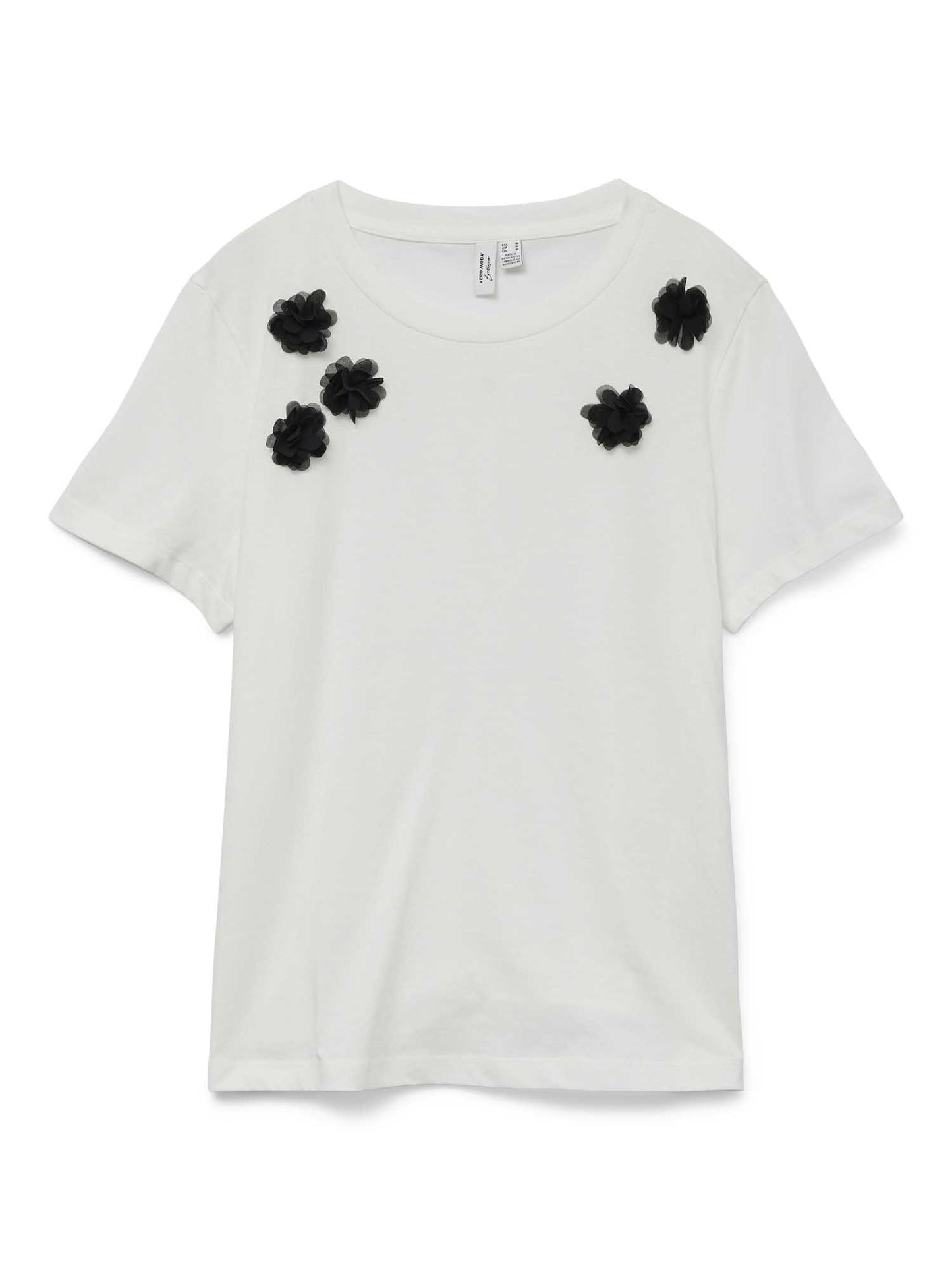 T-SHIRT FINETTE VERO MODA DA DONNA BIANCO