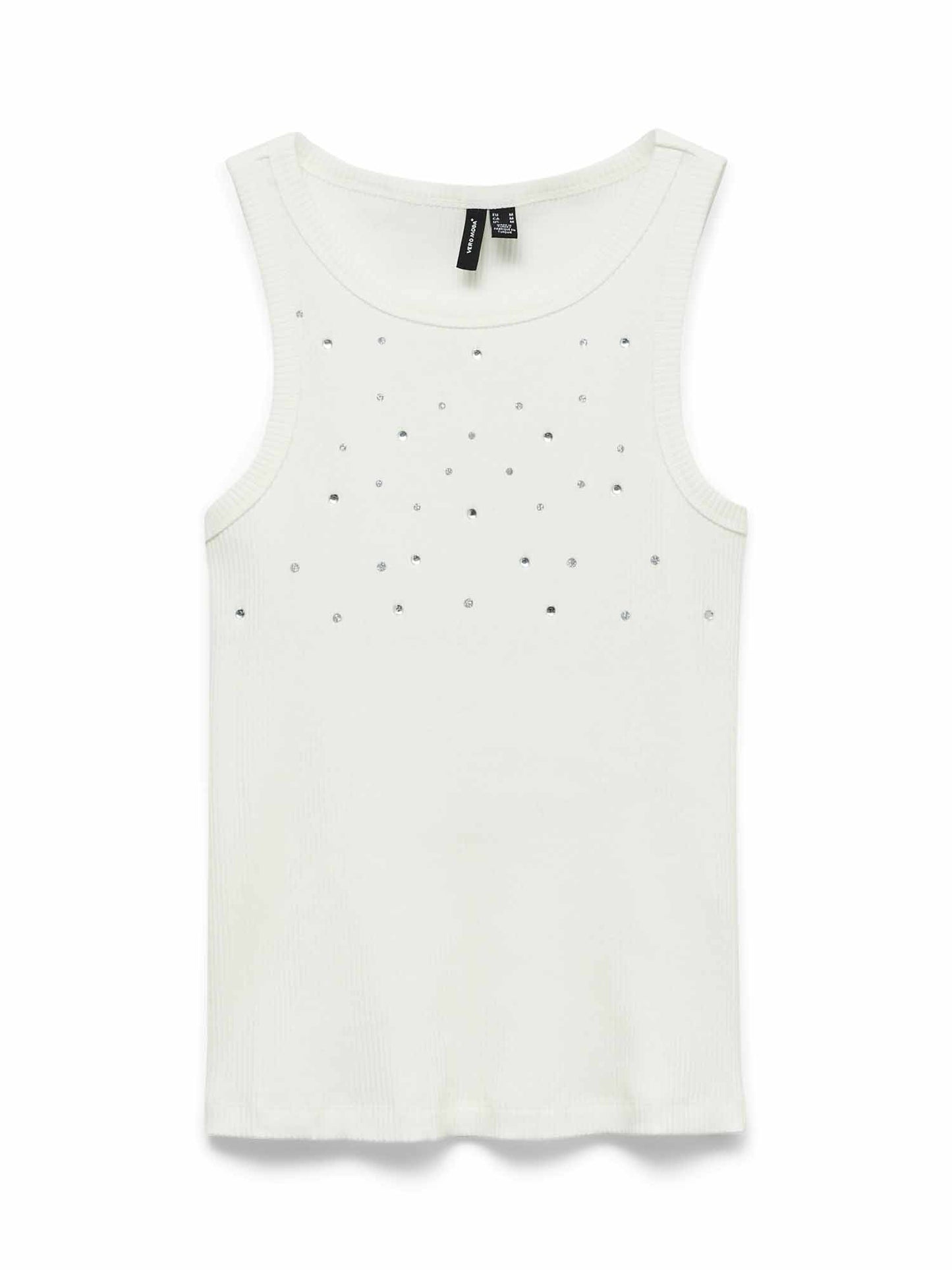 Canotta Vero Moda Sinead da donna bianca versatile e leggera