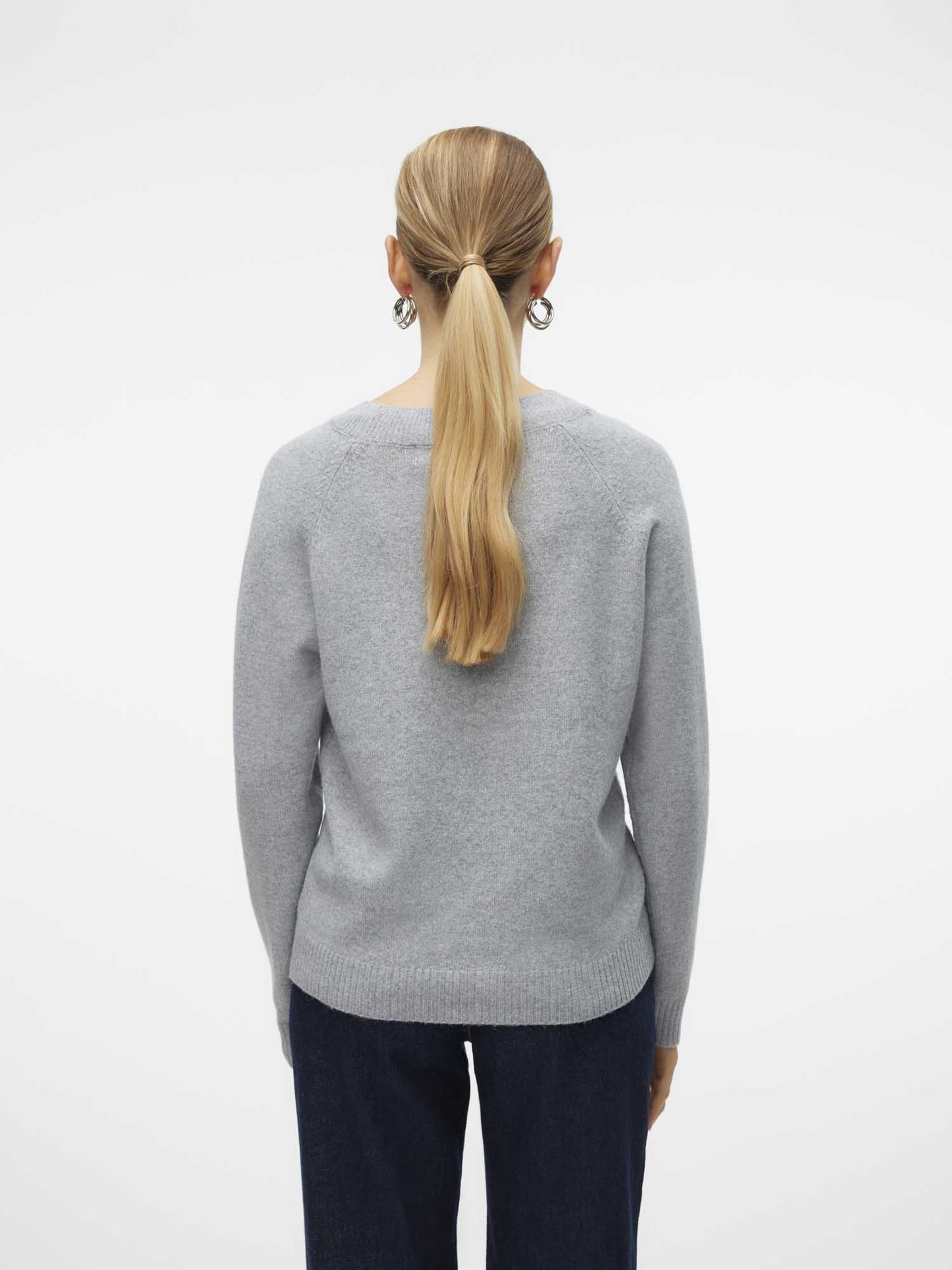 PULLOVER DOFFY VERO MODA DA DONNA CARTA DA GRIGIO