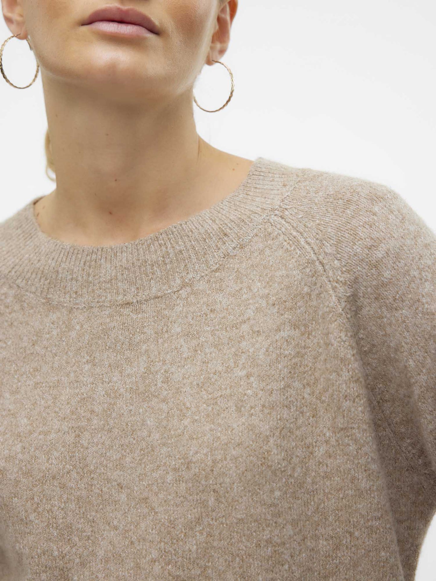 PULLOVER DOFFY VERO MODA DA DONNA CARTA DA BEIGE