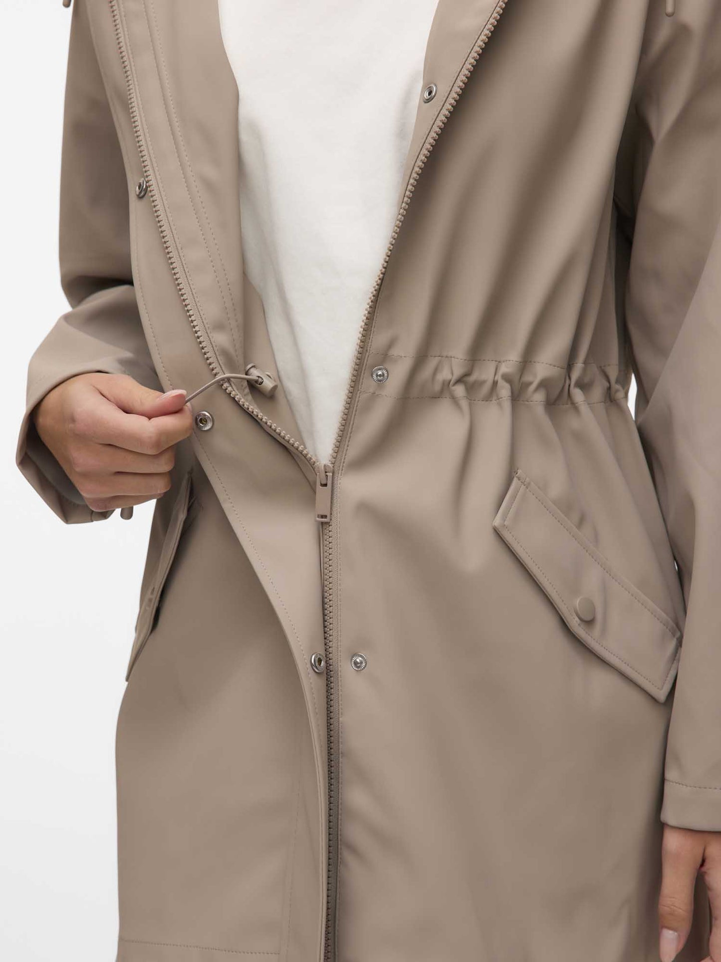 VERO MODA MALOU COAT - BEIGE