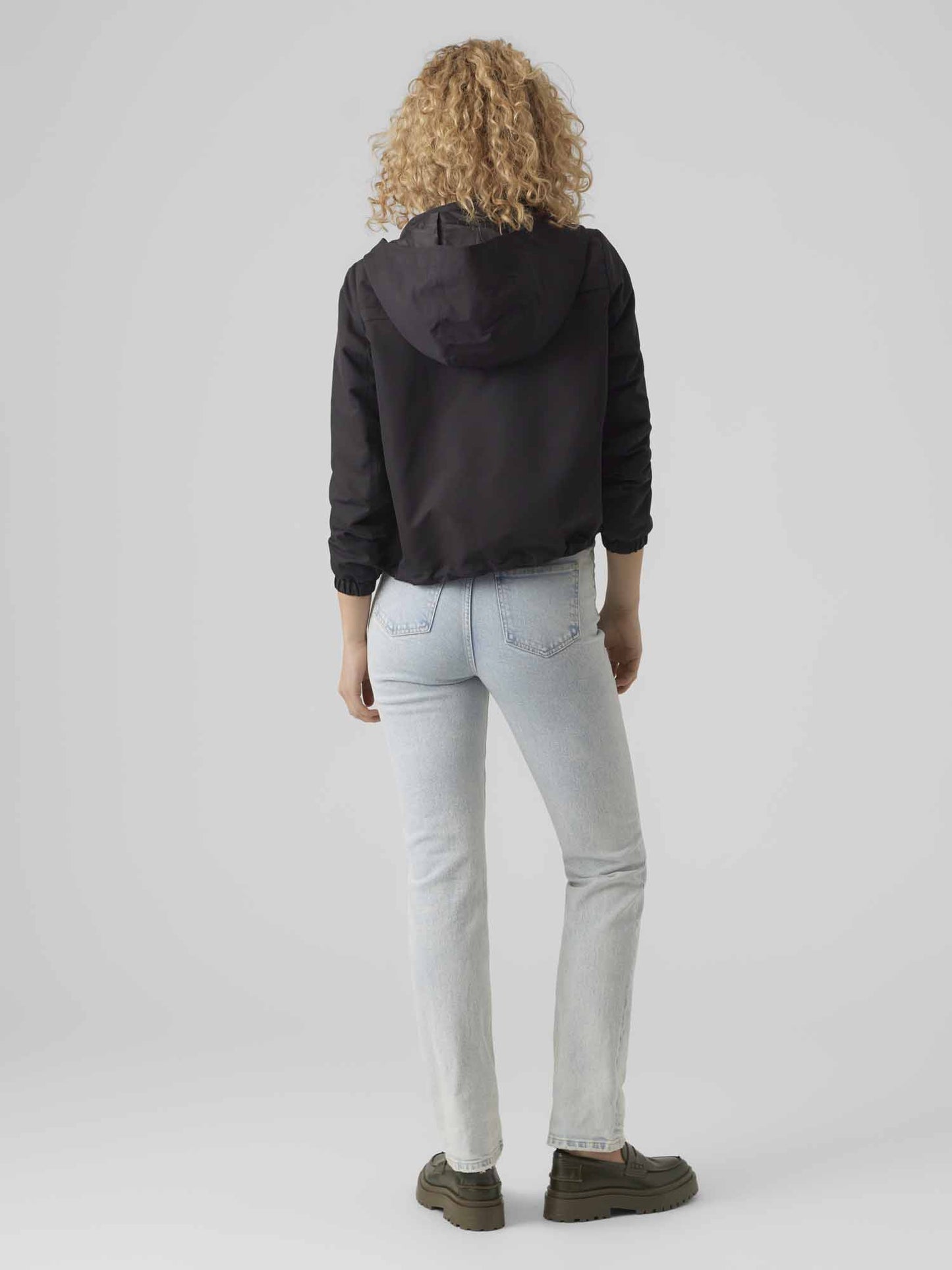 Vero Moda Zoa, parka leggero nero donna per la primavera