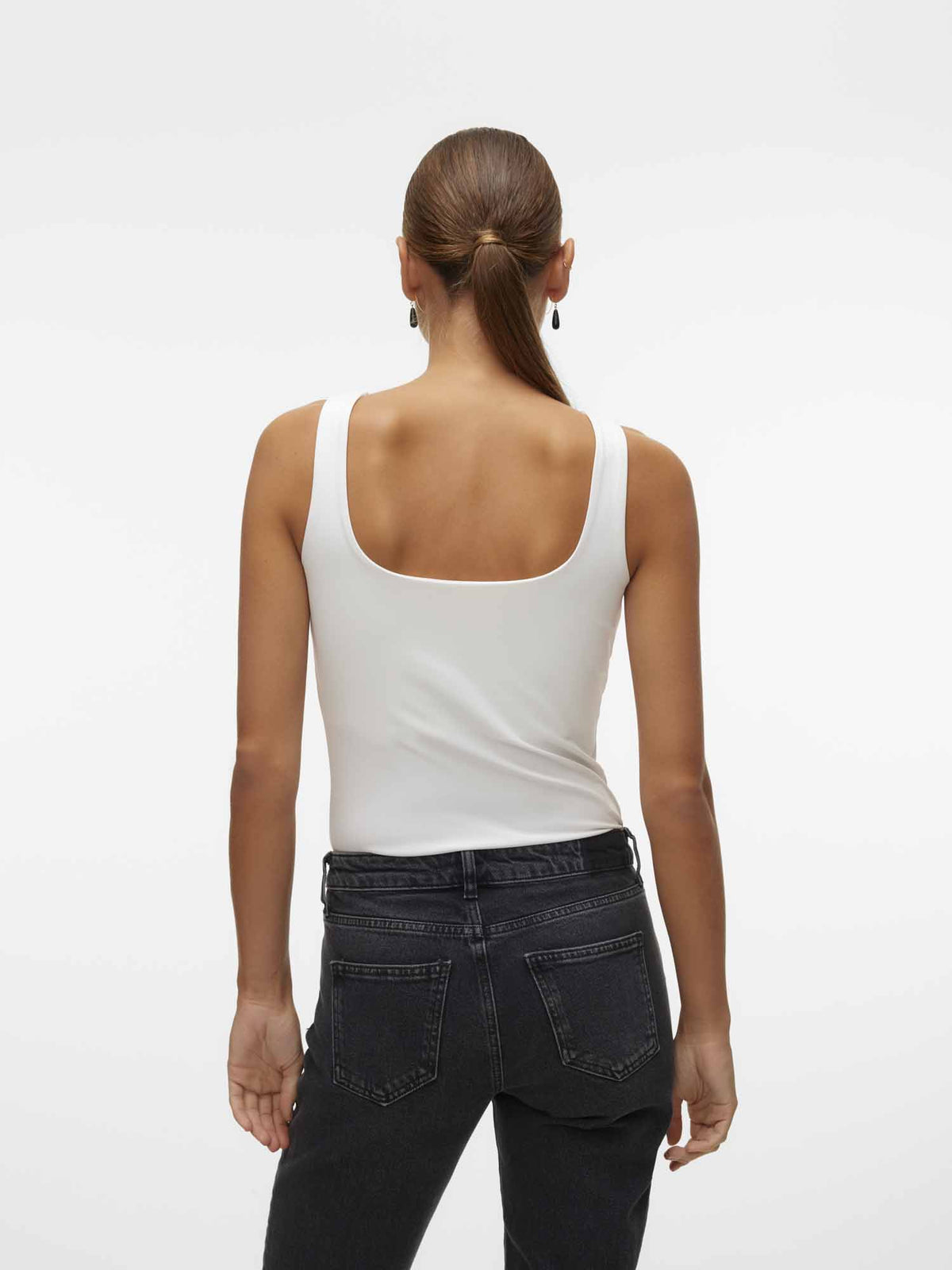 Vero moda million t-shirt da donna bianco