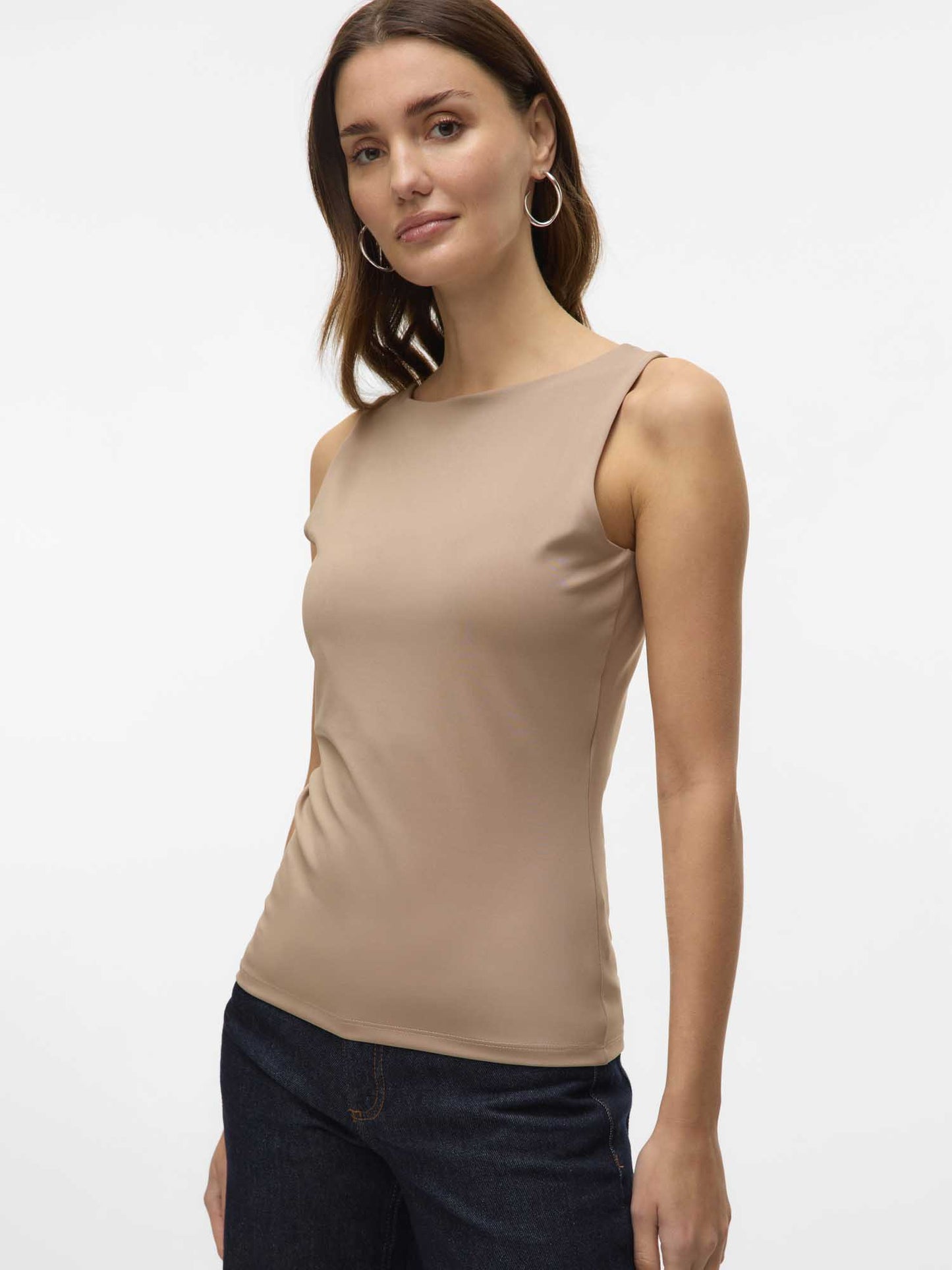 VERO MODA MILLION SL - BEIGE