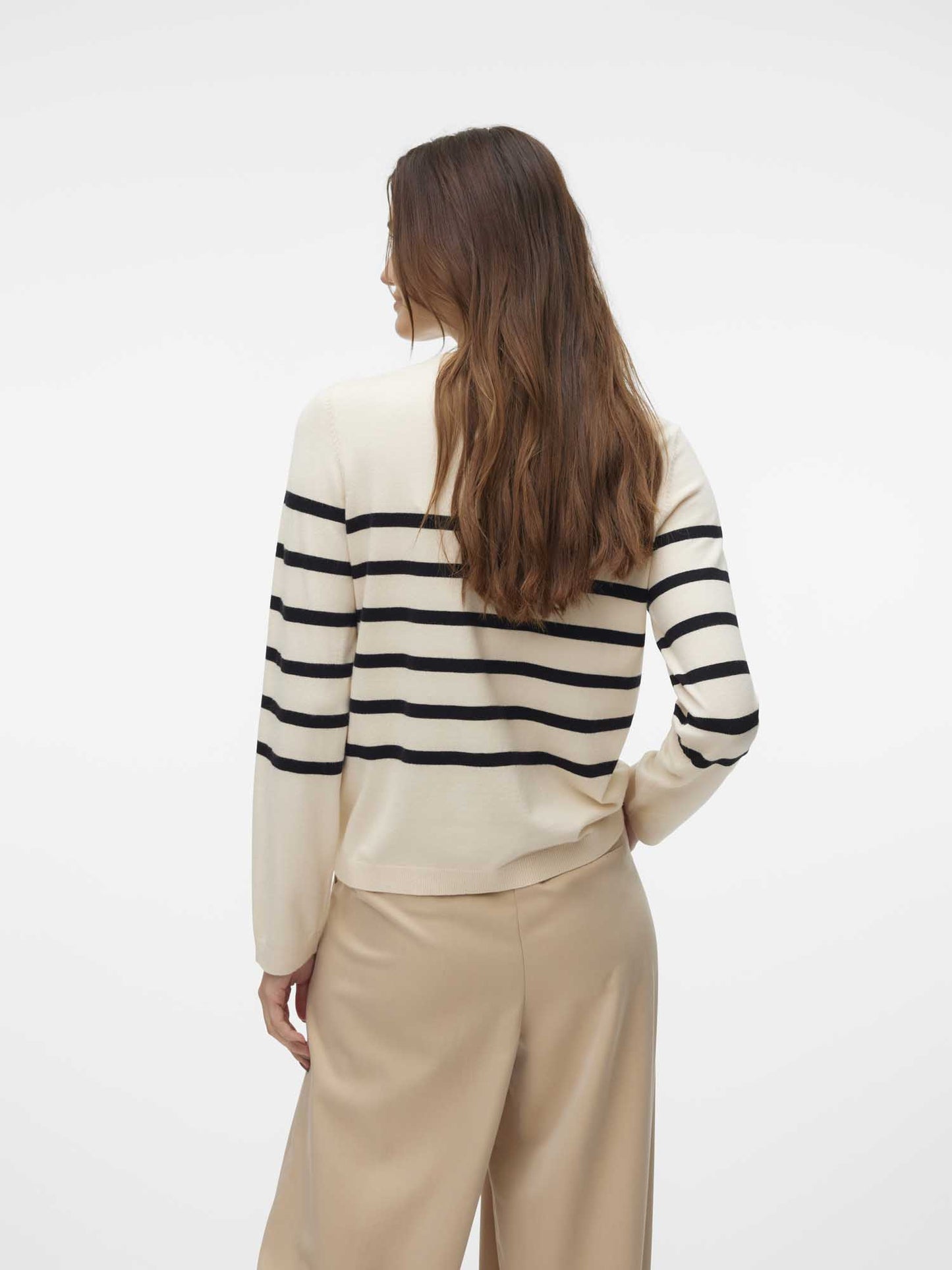 PULLOVER SABA VERO MODA DA DONNA PANNA NERO