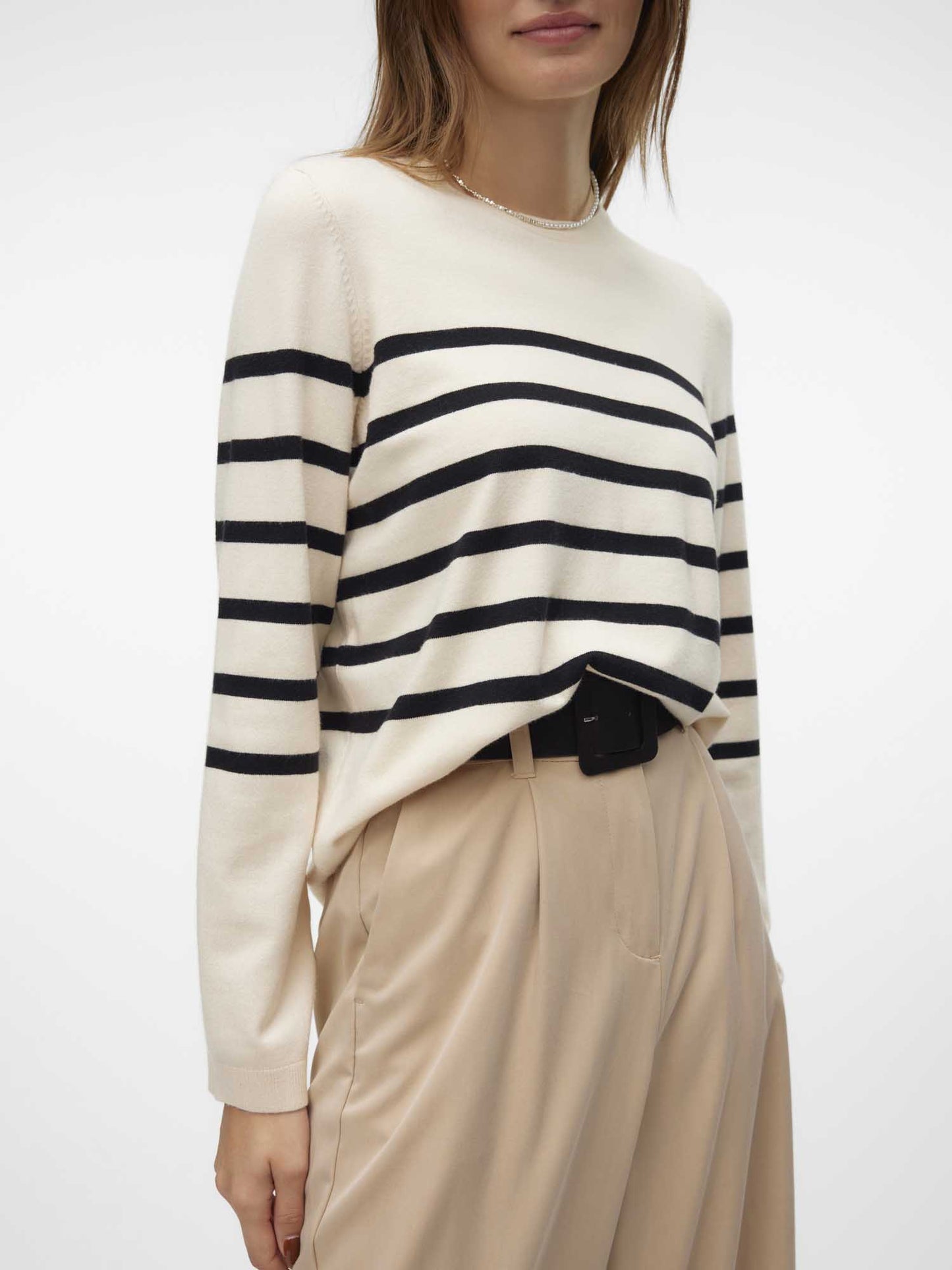 PULLOVER SABA VERO MODA DA DONNA PANNA NERO