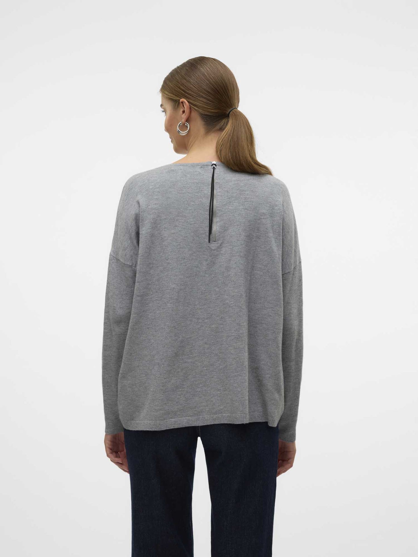 PULLOVER BREEZE VERO MODA DA DONNA GRIGIO
