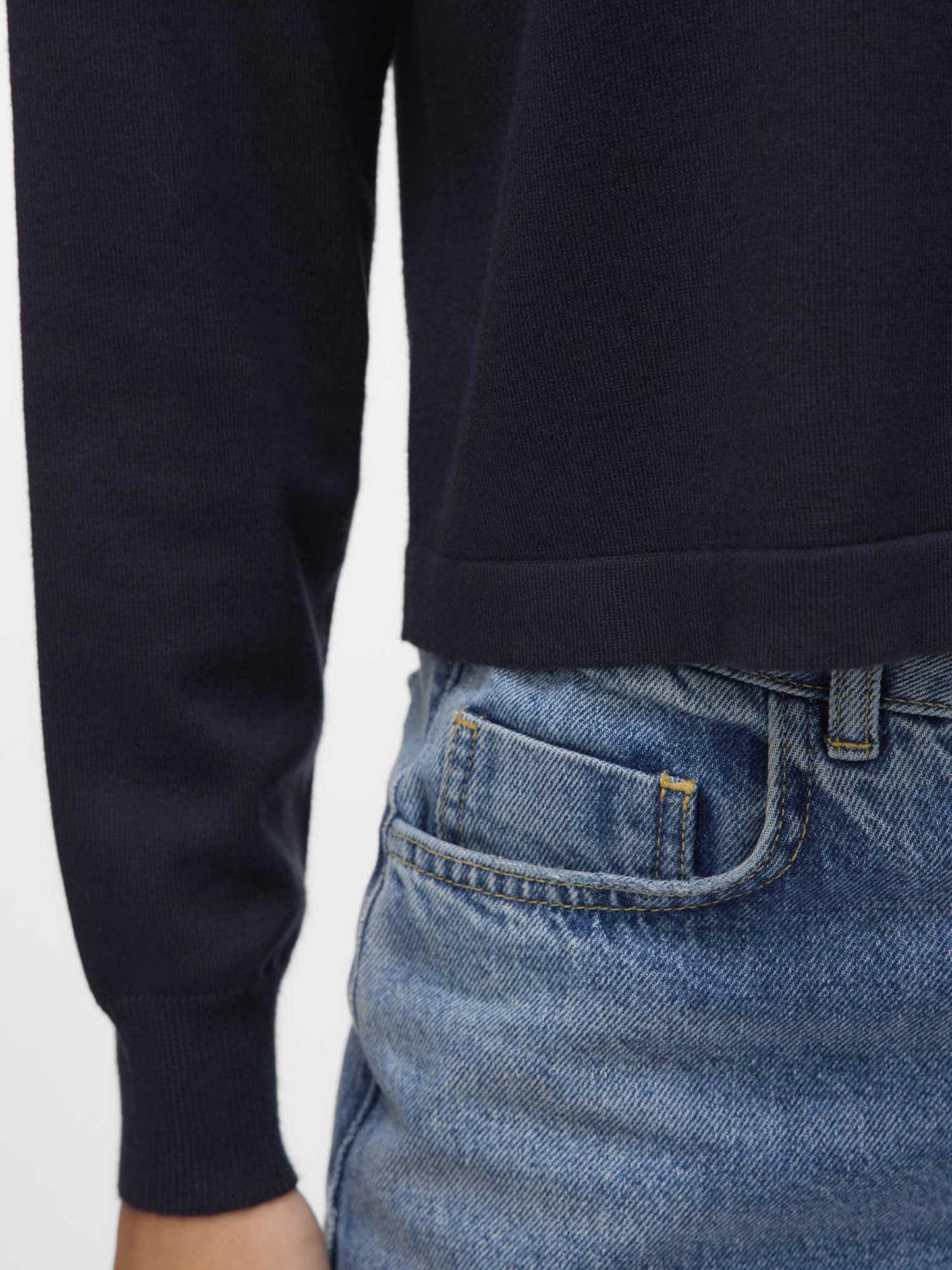 VERO MODA SILJE LS O - BLU