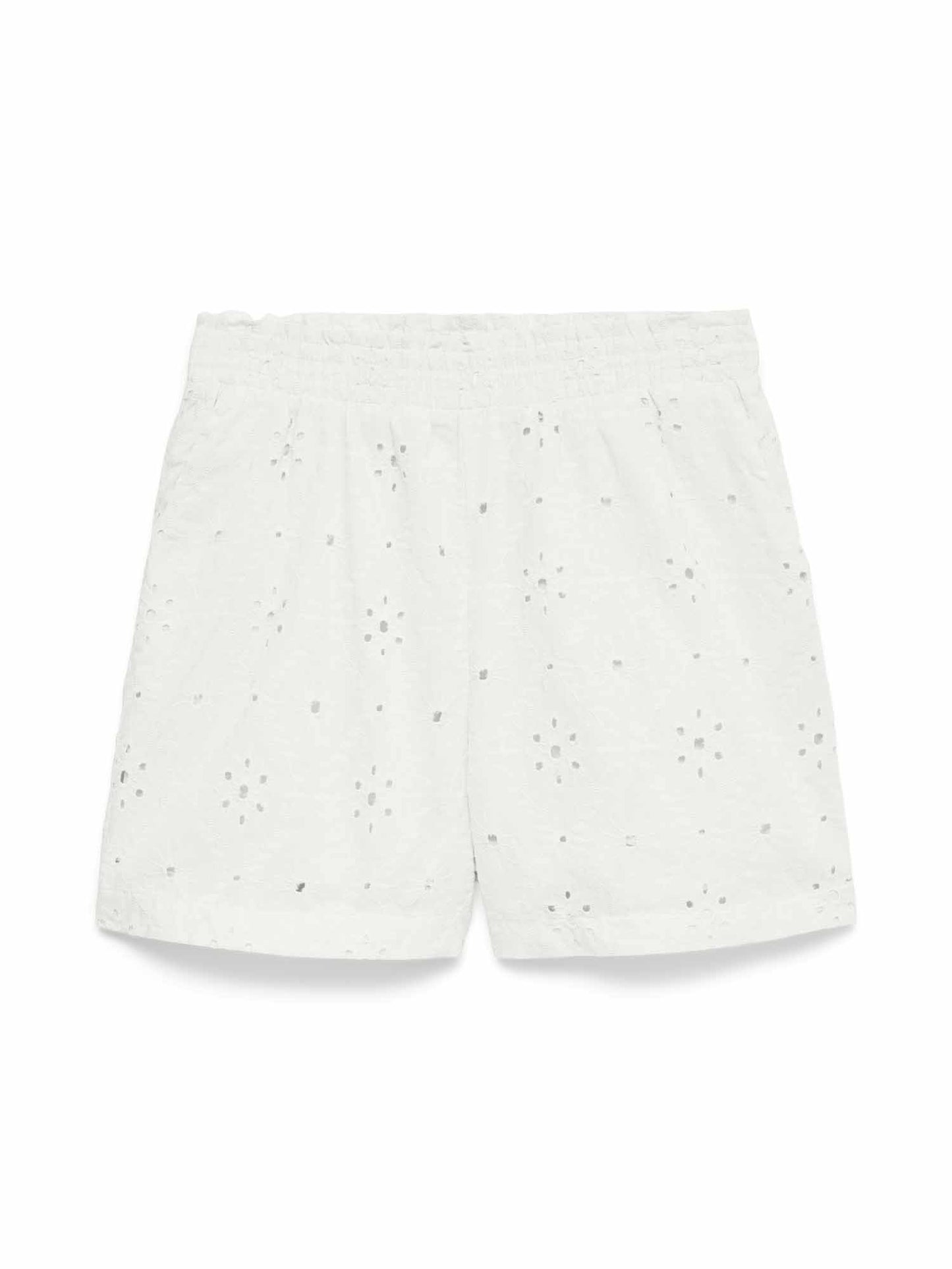 Shorts donna Vero Moda Eliza in bianco per la primavera-estate
