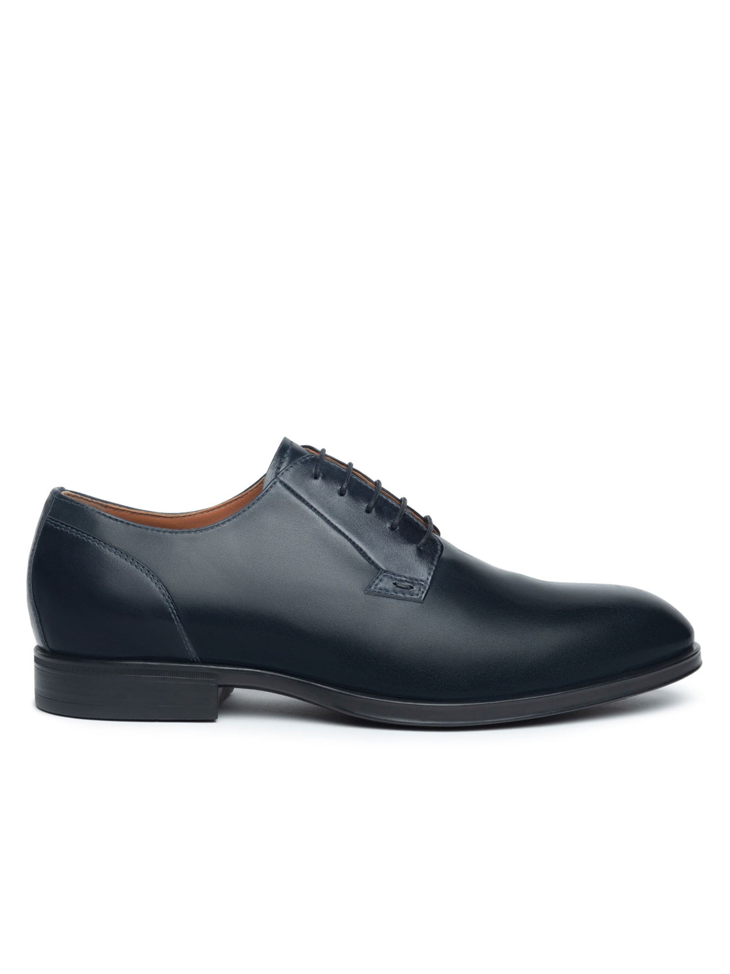 STRINGATA IN PELLE NERO GIARDINI UOMO BLU
