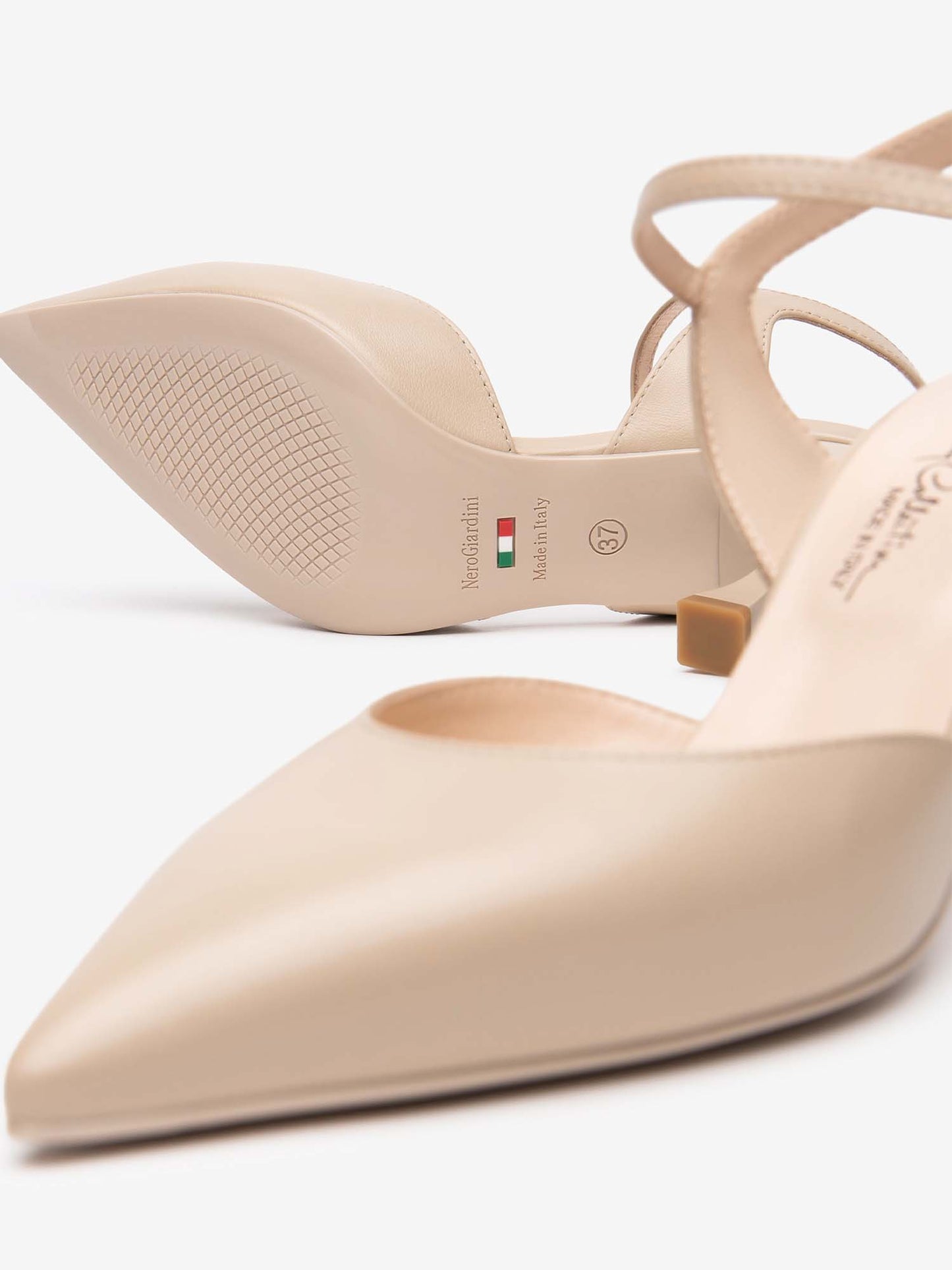 SLINGBACK NERO GIARDINI DONNA LINO