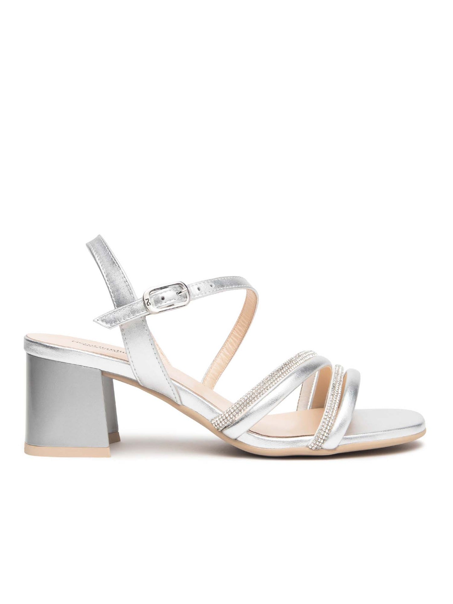 NERO GIARDINI SANDAL - ARGENTO