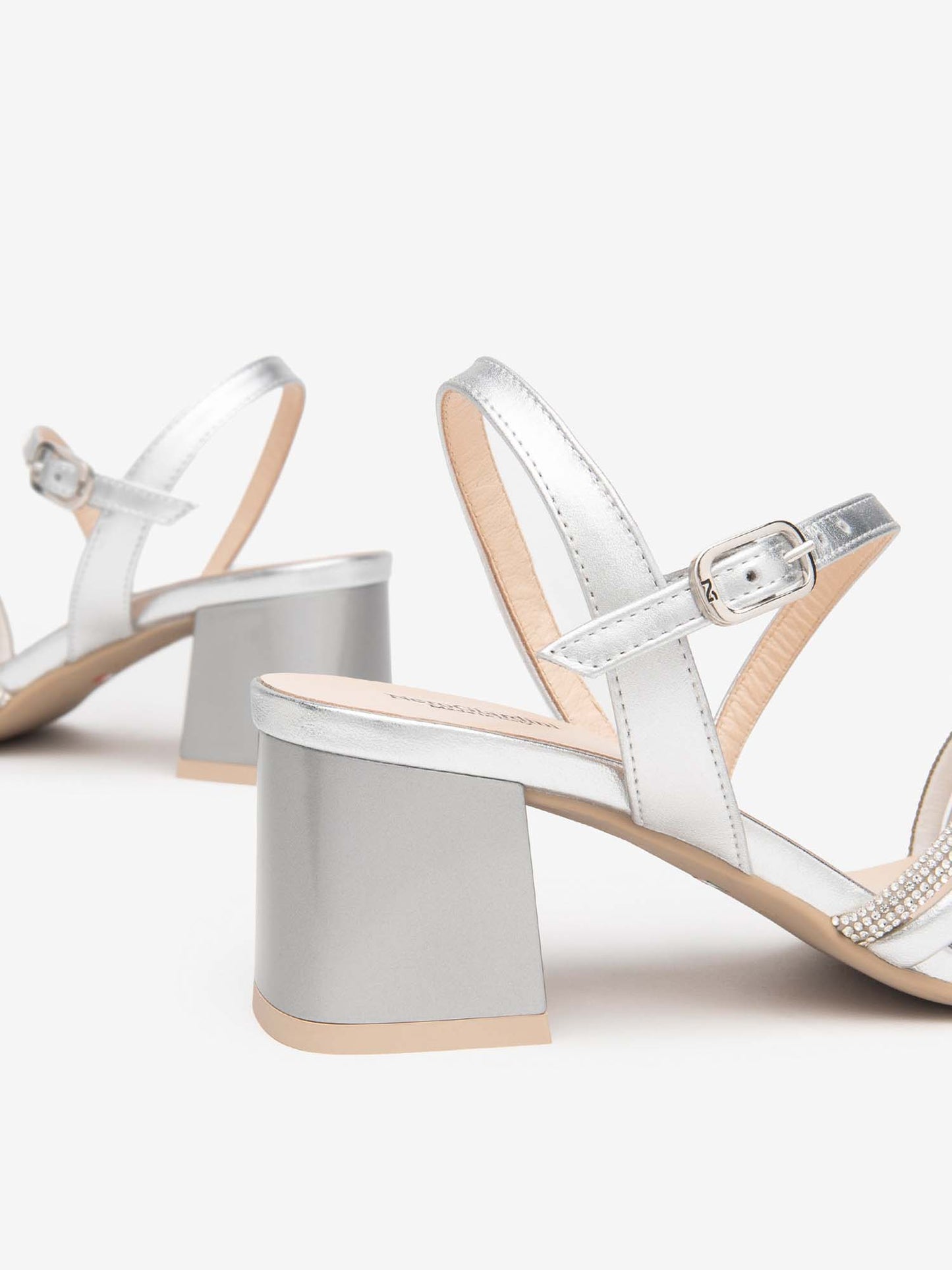 NERO GIARDINI SANDAL - ARGENTO