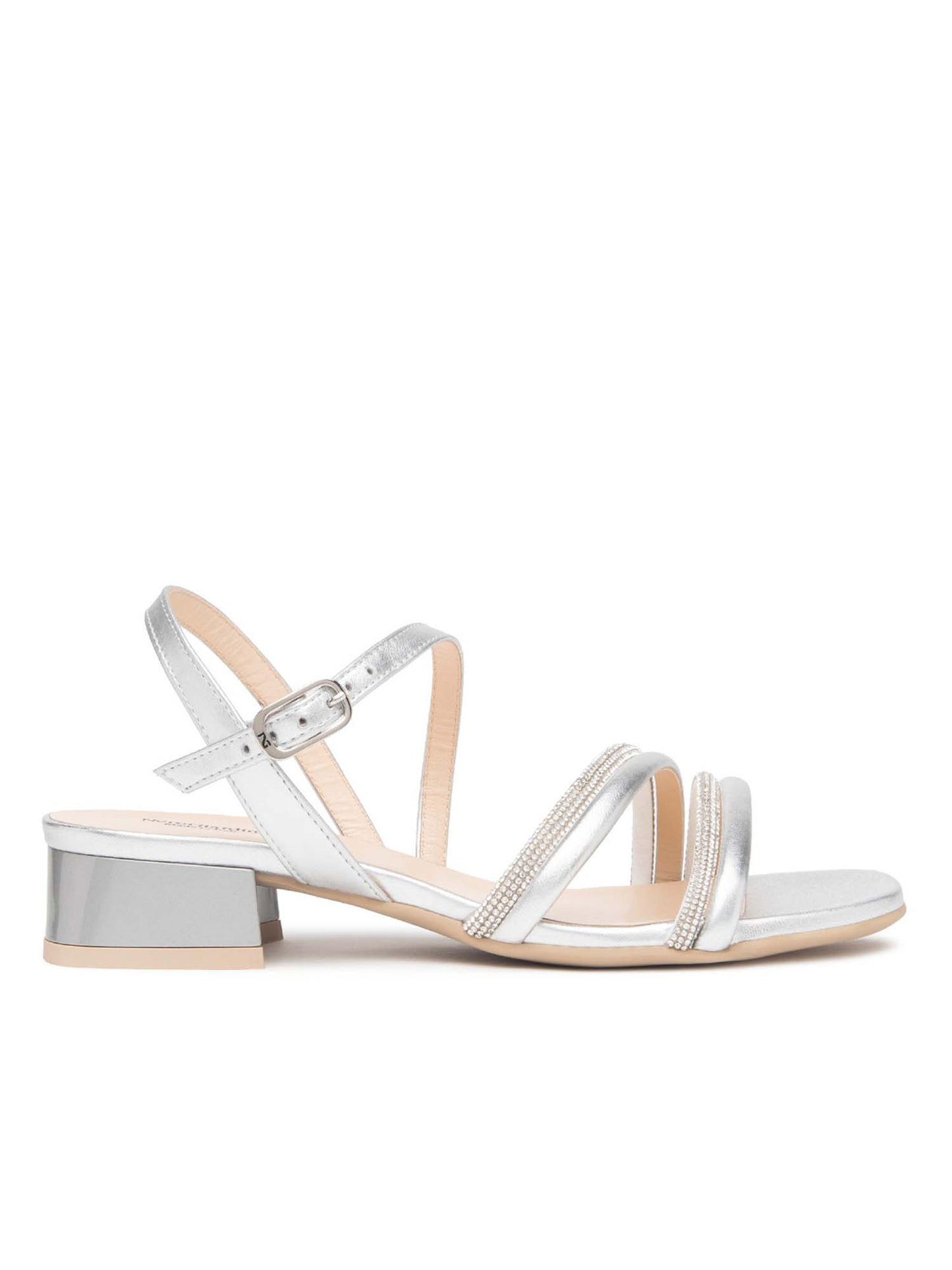 NERO GIARDINI SANDAL - ARGENTO