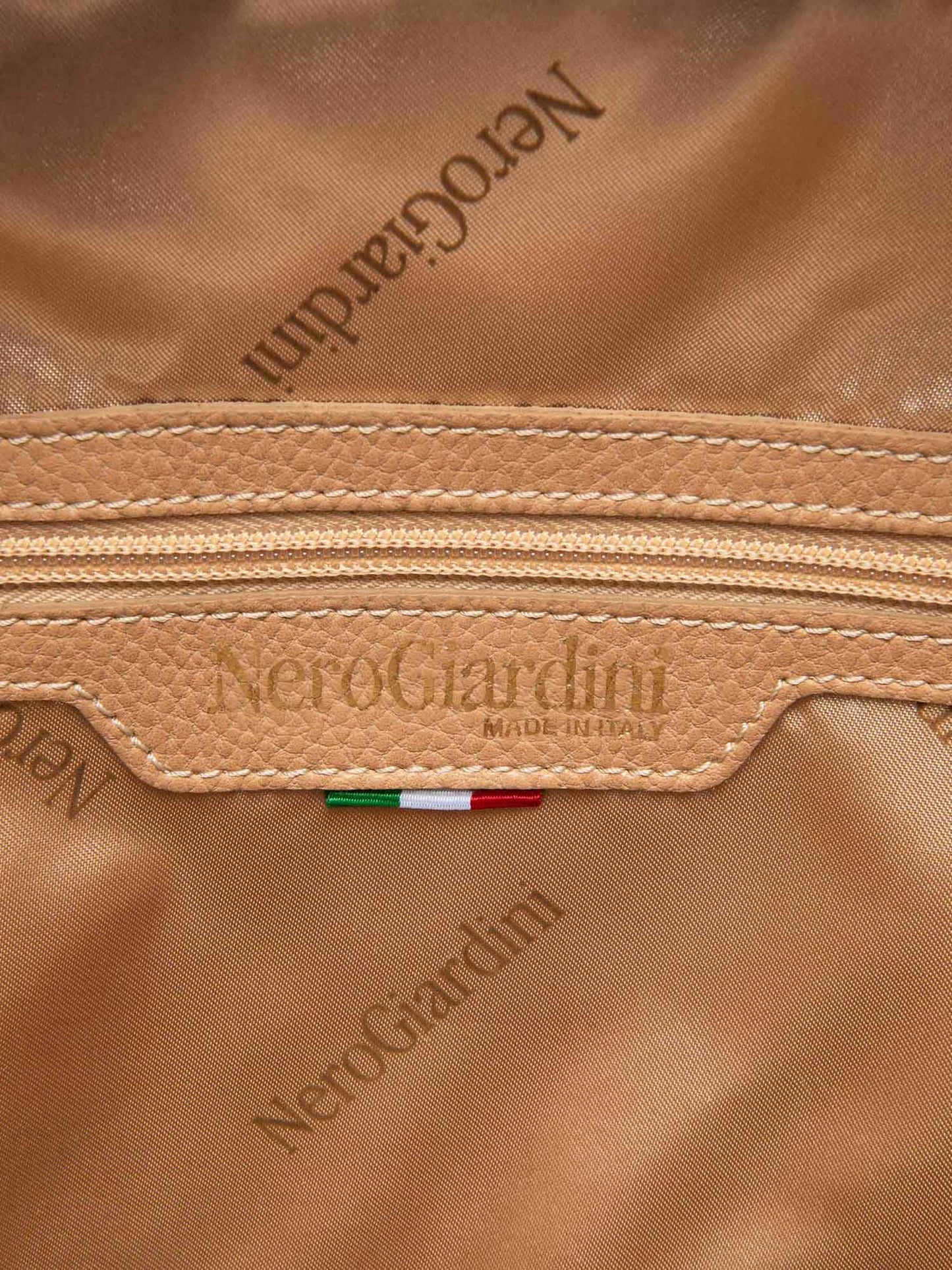 Zaino Nero Giardini beige da Donna per la primavera-estate