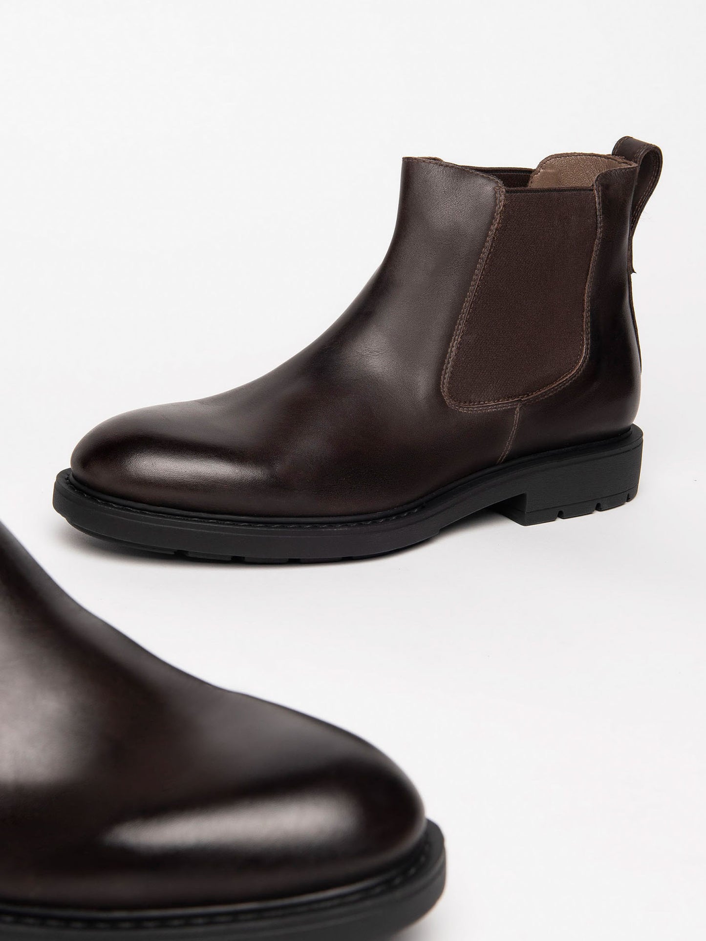 STIVALETTO CHELSEA NeroGiardini DA UOMO CAFFE'