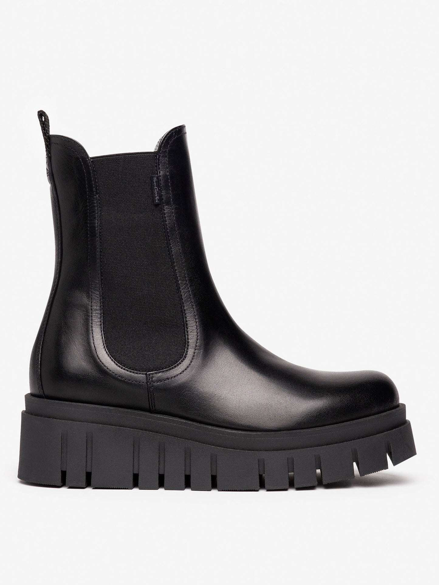STIVALETTI CHELSEA CON PLATFORM NEROGIARDINI DA DONNA NERO