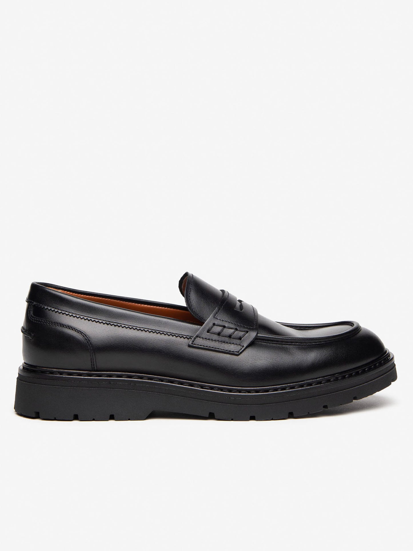 MOCASSINO IN PELLE NEROGIARDINI DA UOMO NERO
