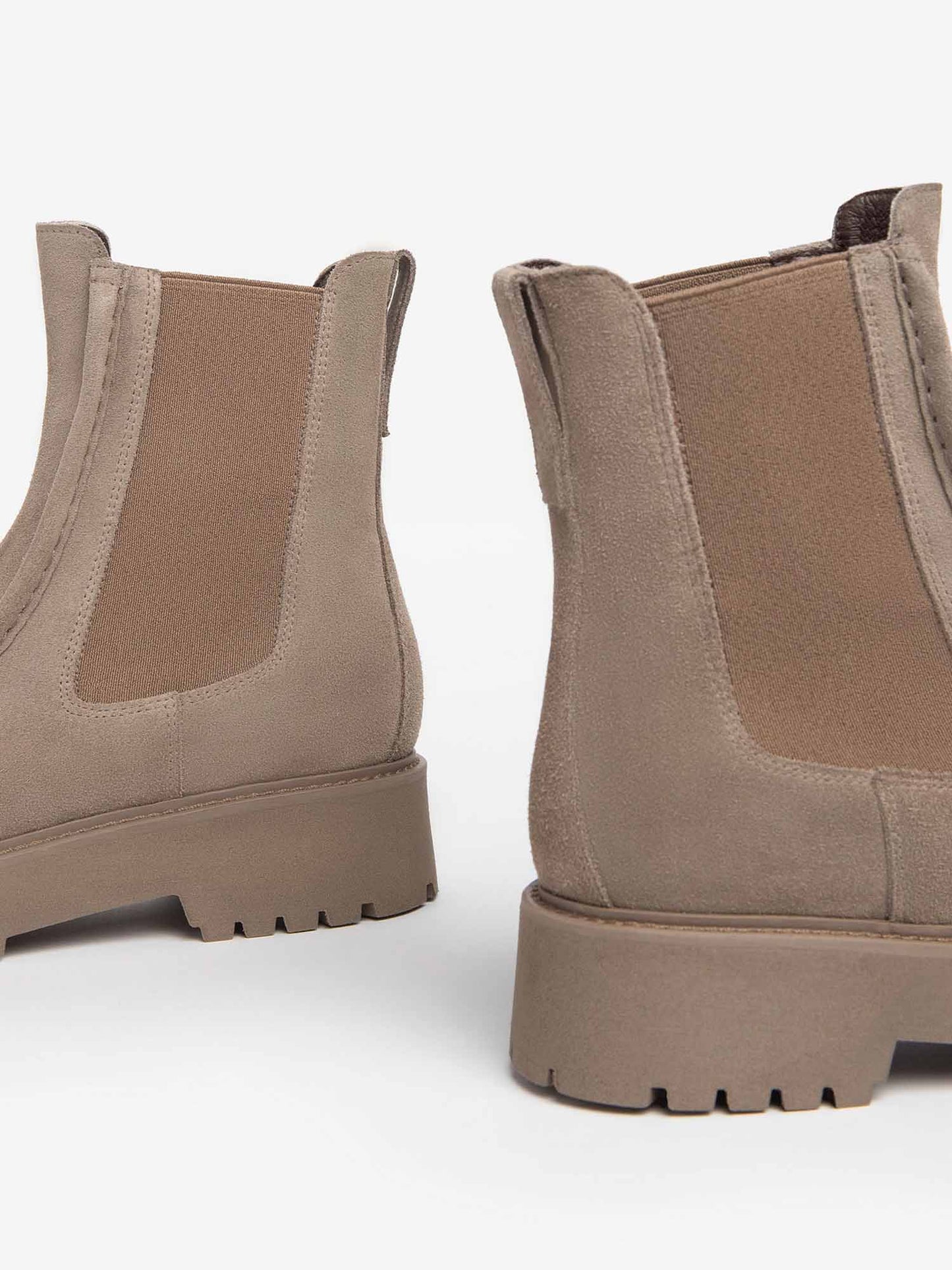 CHELSEA IN SUEDE NeroGiardini DA DONNA ARGILLA