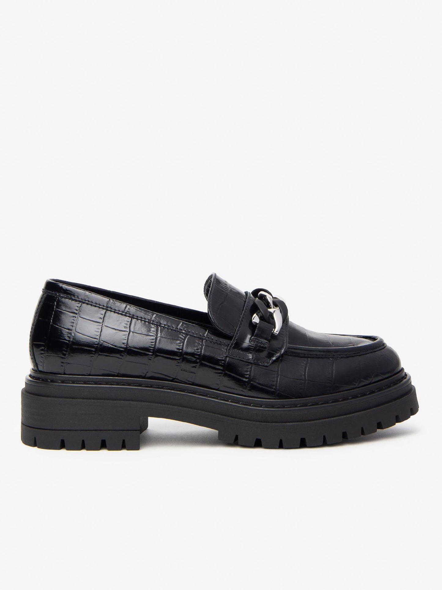 MOCASSINO IN PELLE NEROGIARDINI DA DONNA NERO