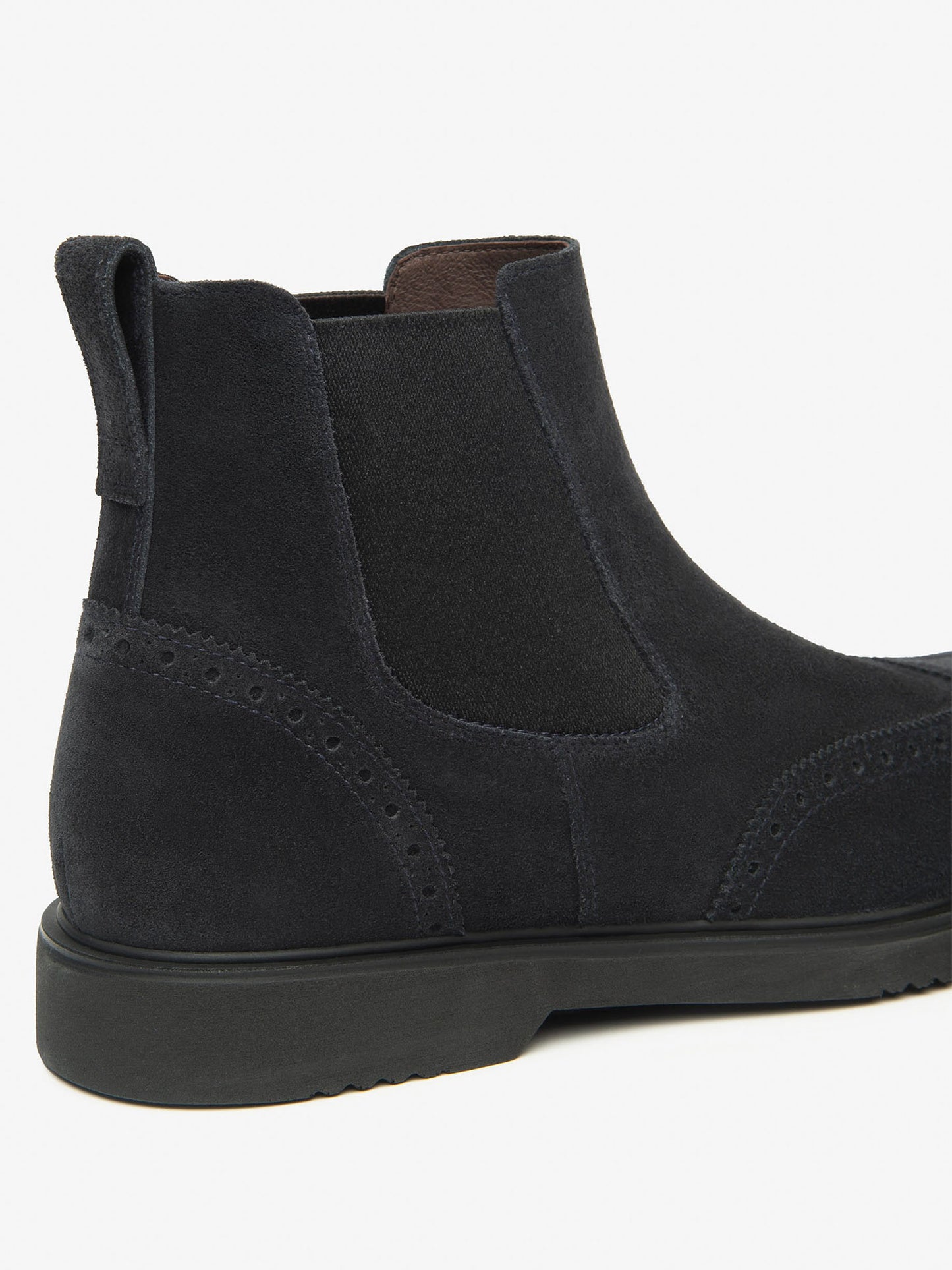 STIVALETTI CHELSEA SCAMOSCIATI NeroGiardini DA UOMO BLU