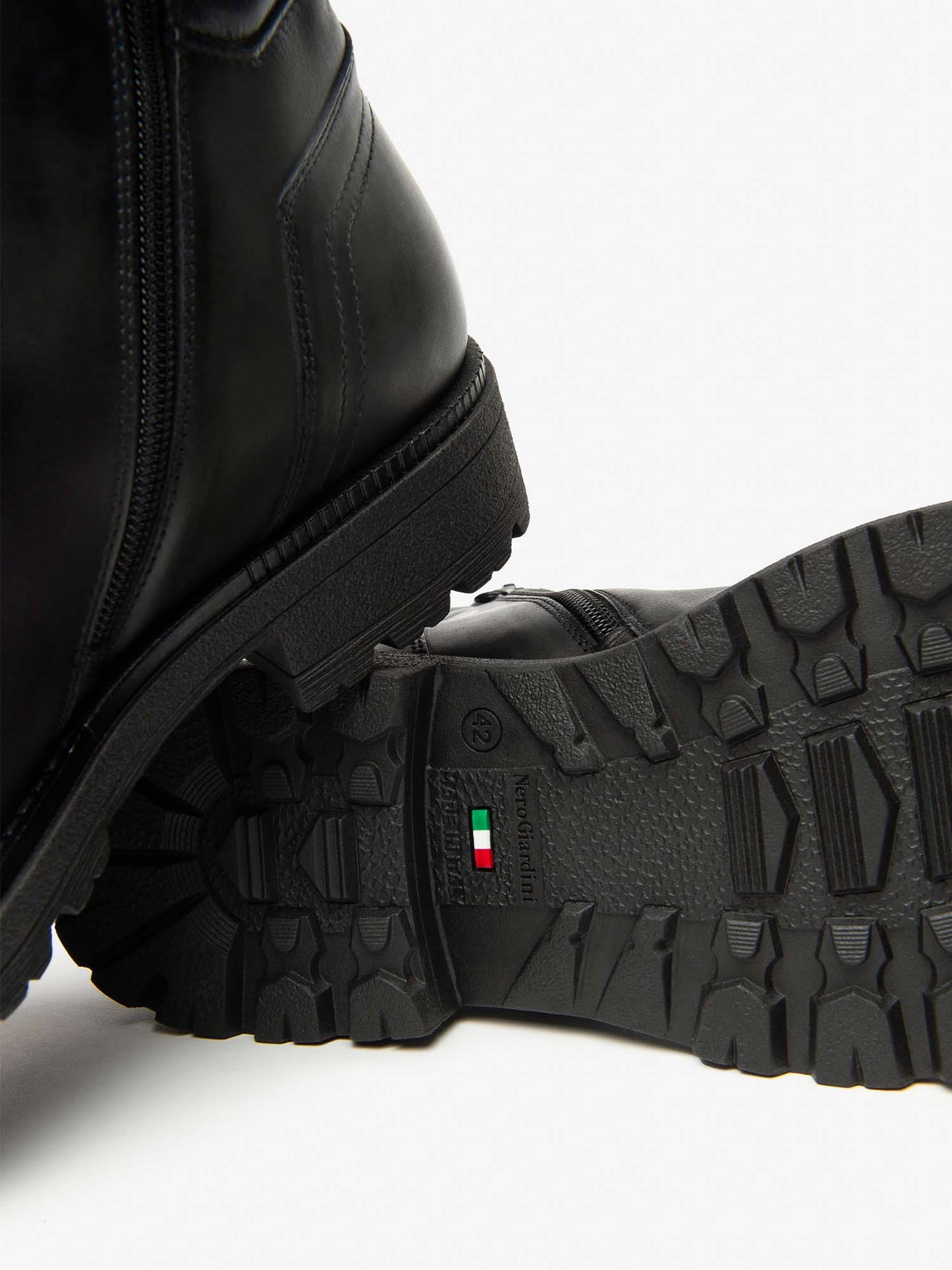 STIVALETTI NERO GIARDINI DA UOMO NERO