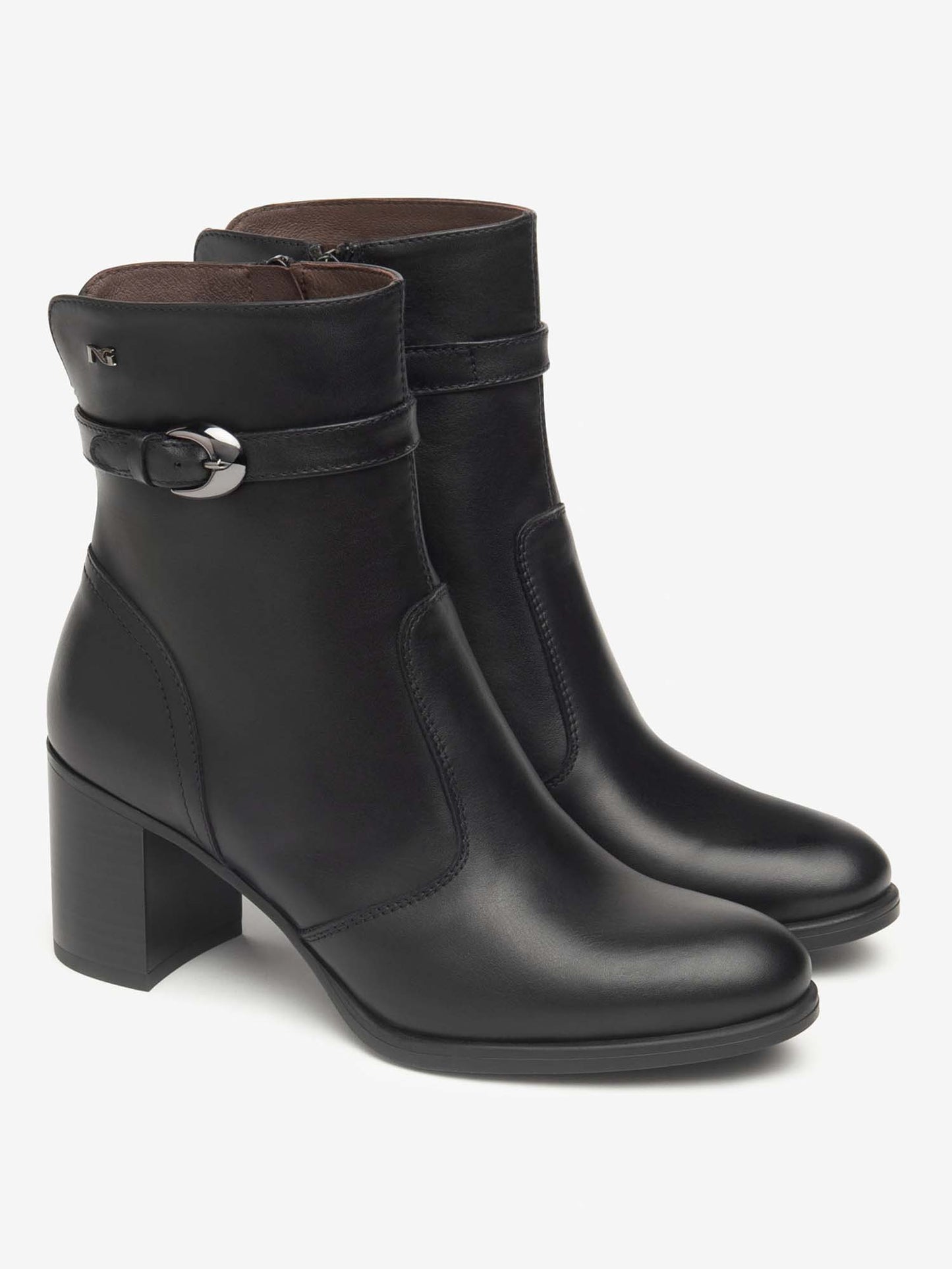 TRONCHETTI CON TACCO LARGO NeroGiardini DA DONNA NERO