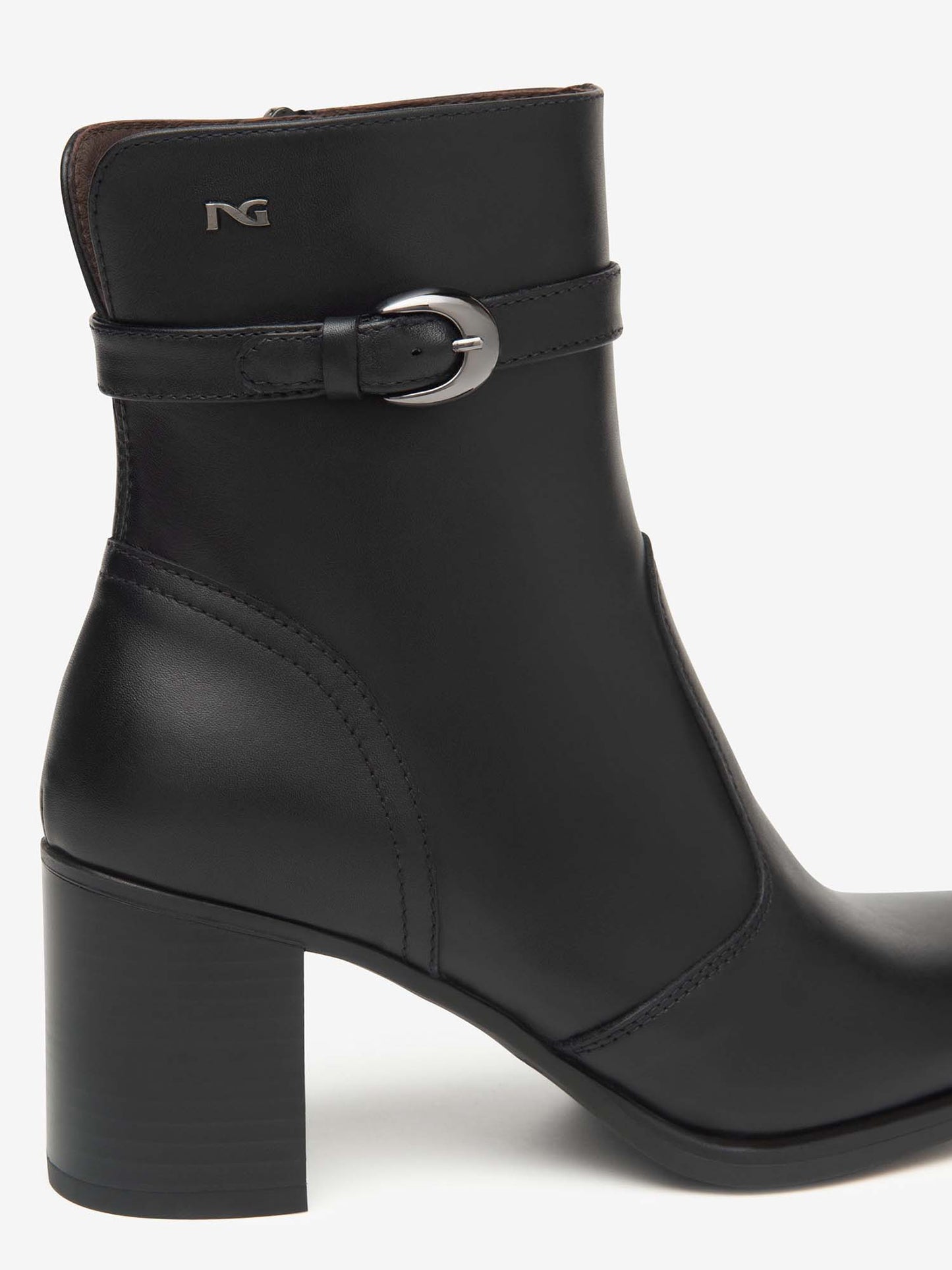 TRONCHETTI CON TACCO LARGO NeroGiardini DA DONNA NERO