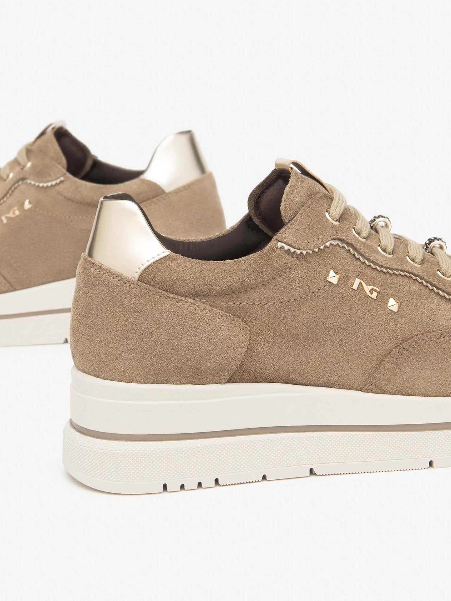 SNEAKERS SPORTIVE NeroGiardini DA DONNA ARGILLA