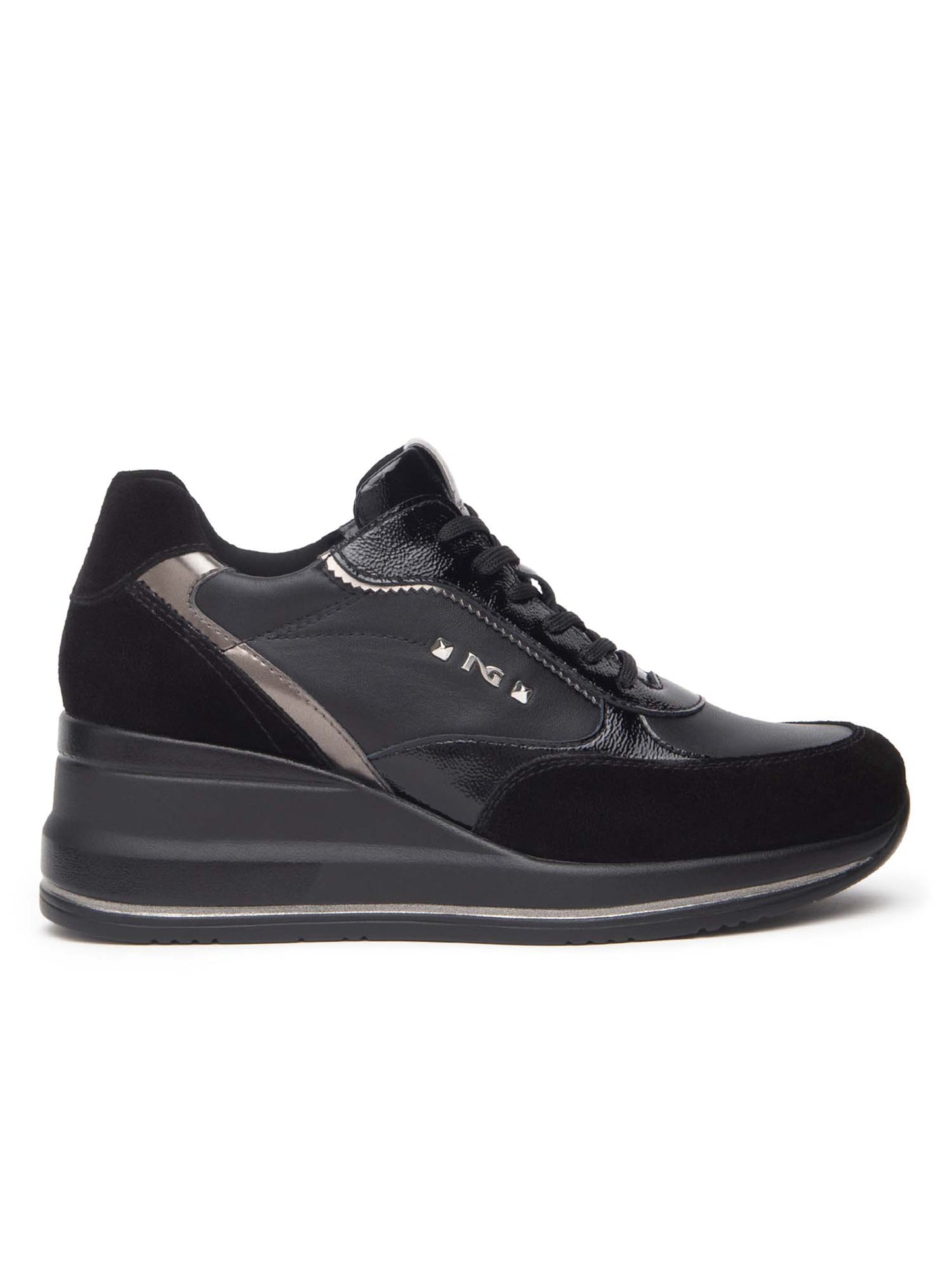 SNEAKERS CON ZEPPA NeroGiardini DA DONNA NERO