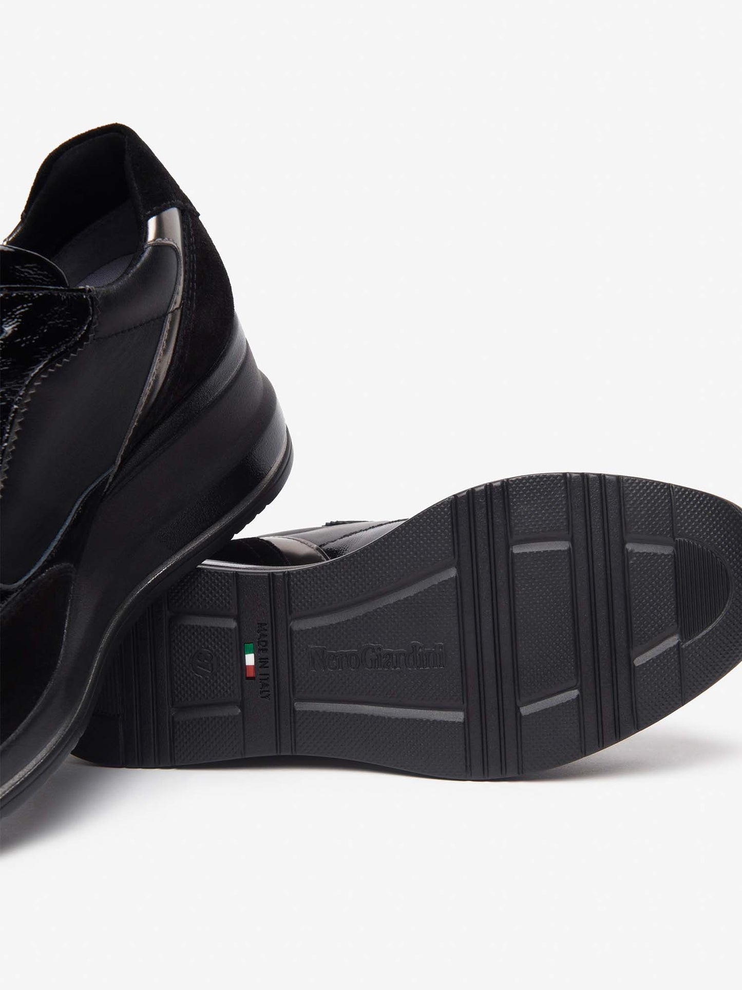 SNEAKERS CON ZEPPA NeroGiardini DA DONNA NERO