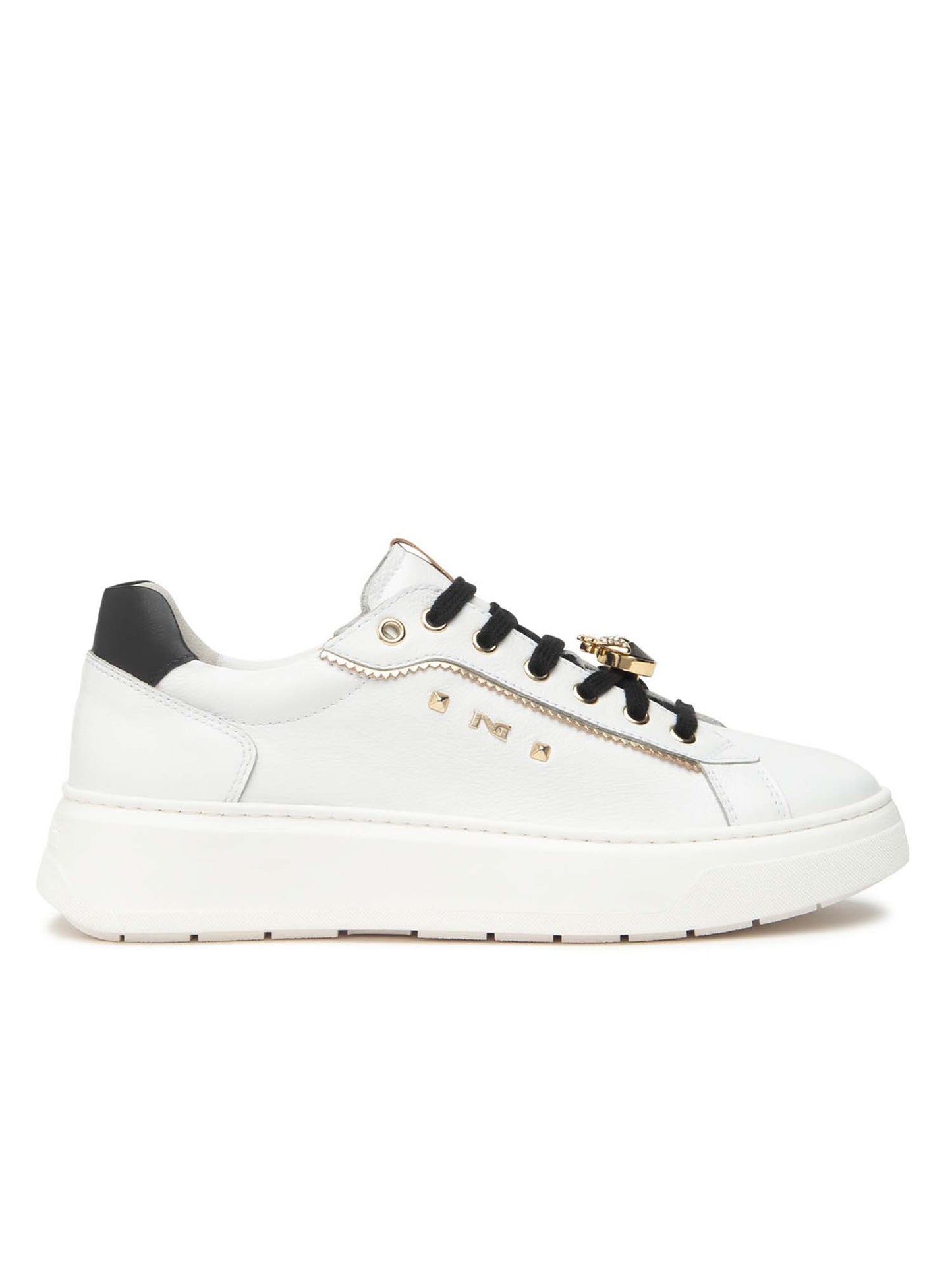 SNEAKERS CON CHARM NeroGiardini DA DONNA BIANCO