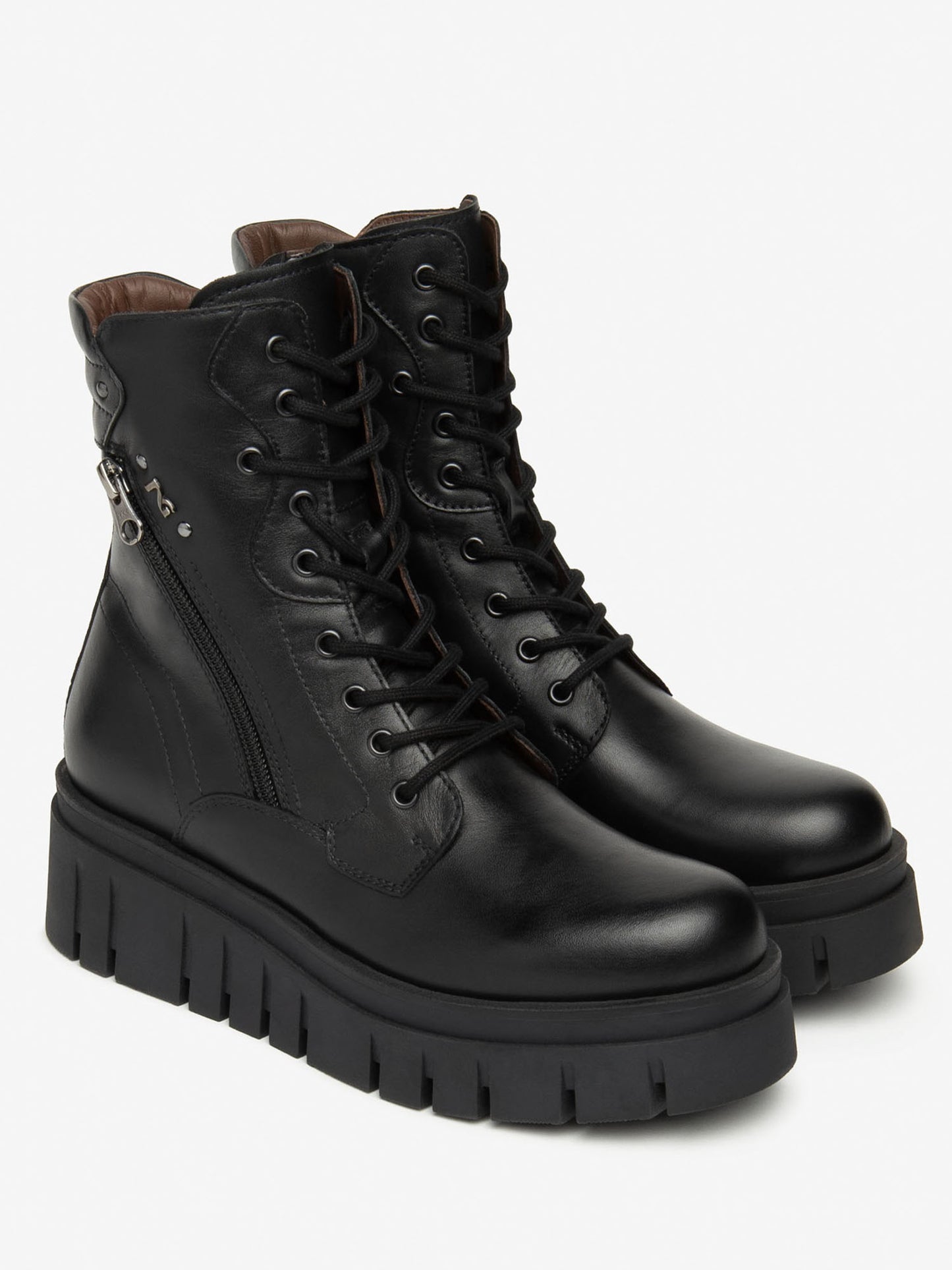 ANFIBI CON PLATFORM NEROGIARDINI DA DONNA NERO