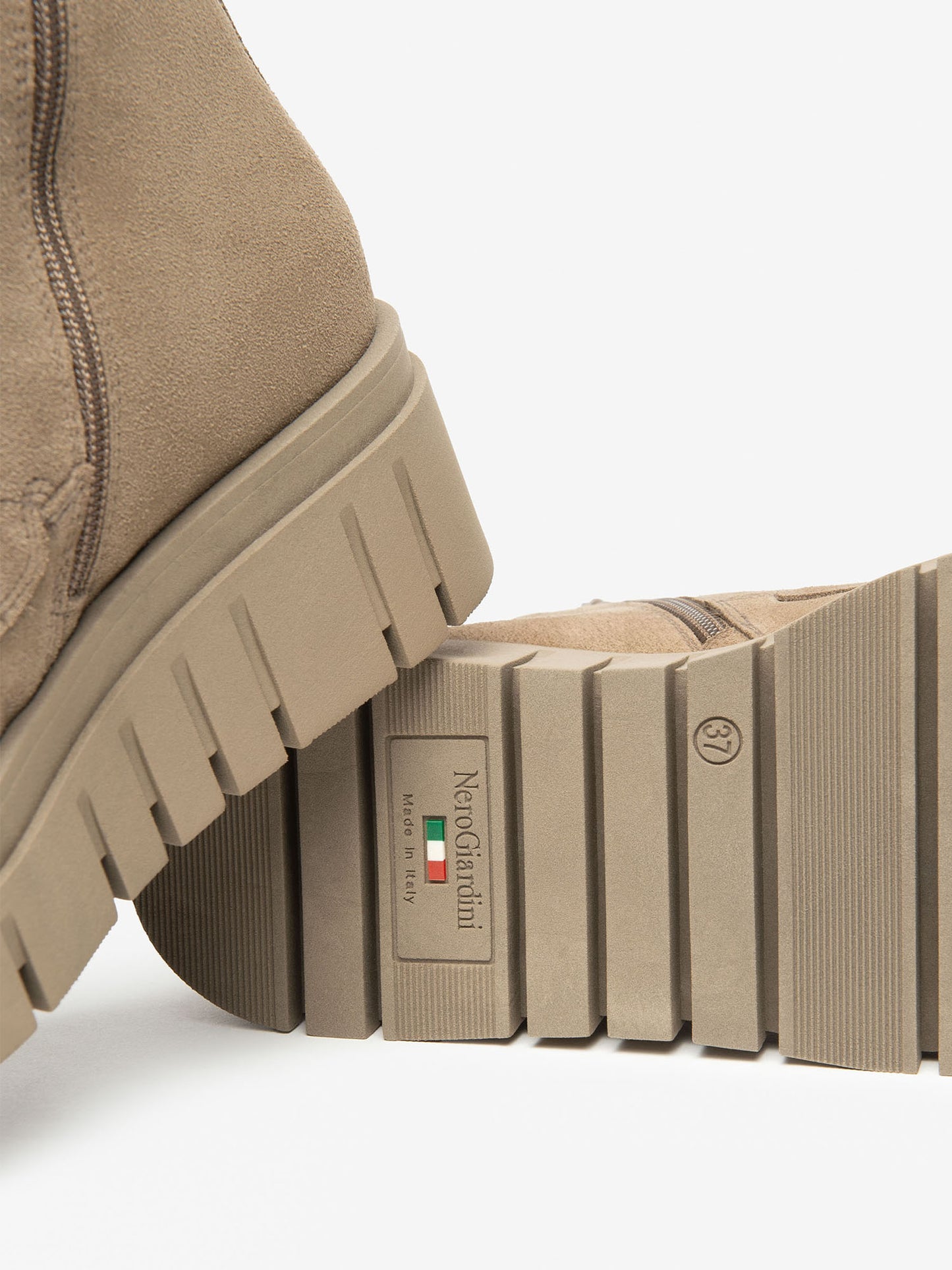 ANFIBIO CON PLATFORM NeroGiardini BEIGE