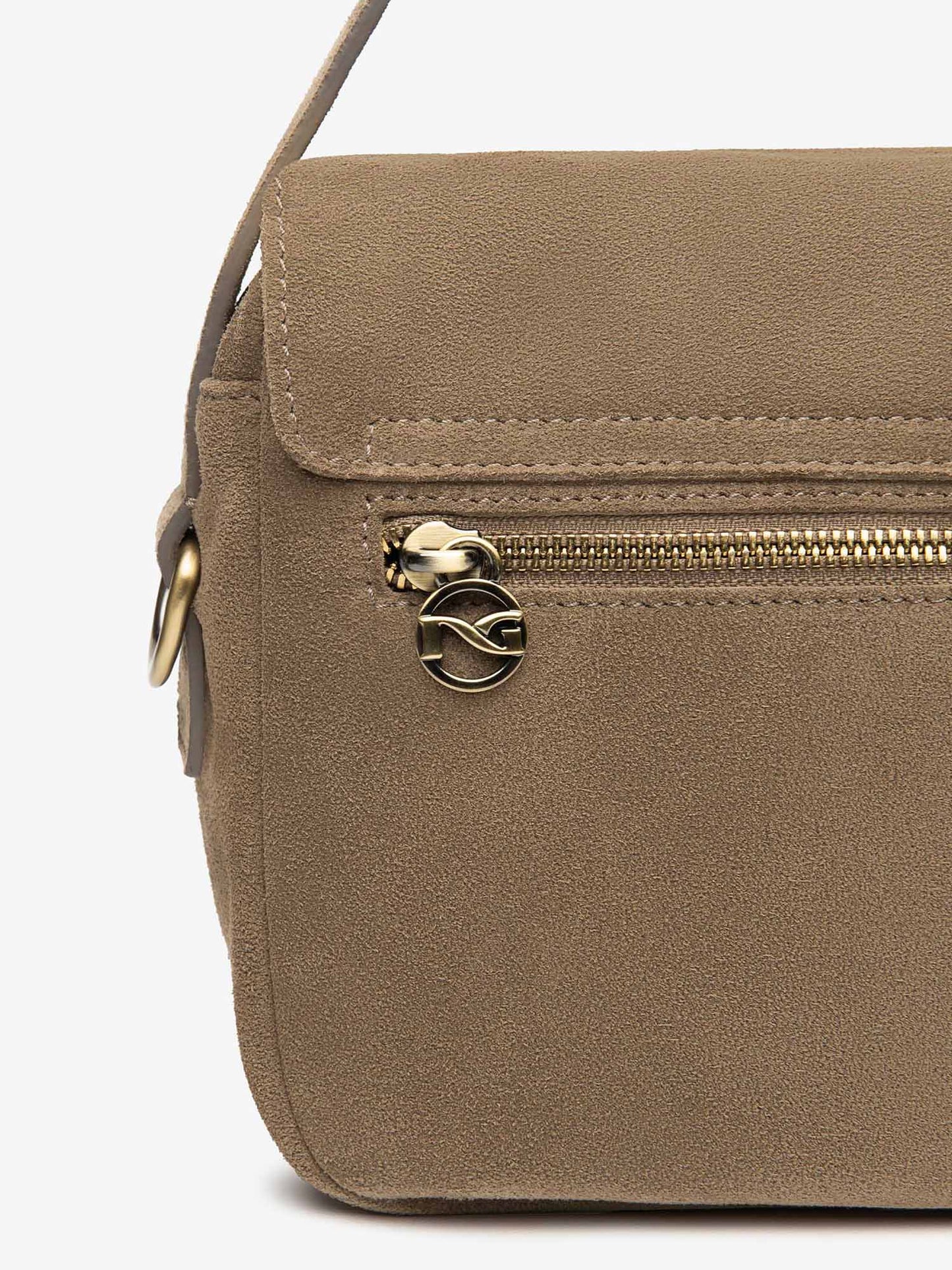 BORSA A TRACOLLA NEROGIARDINI DA DONNA ARGILLA