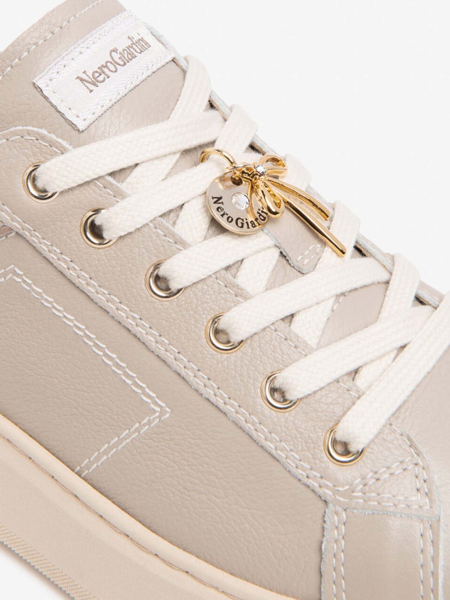 Nero Giardini I6 17471 D 412, sneakers da donna beige