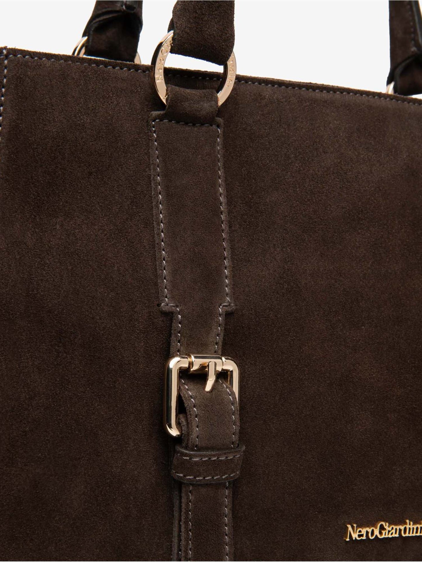 Nero Giardini I6 44320 D 300, borsa da uomo marrone