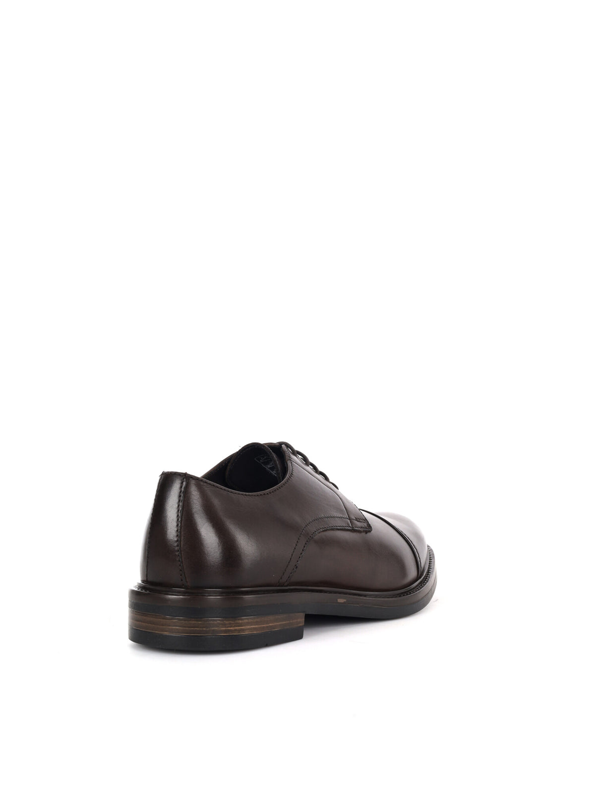 Shoelab 6566 Dirk Tdm, stringata da Uomo marrone
