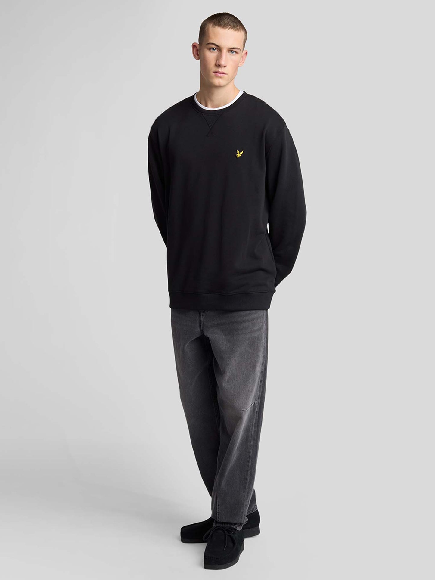 FELPA LYLE&SCOTT UOMO NERO