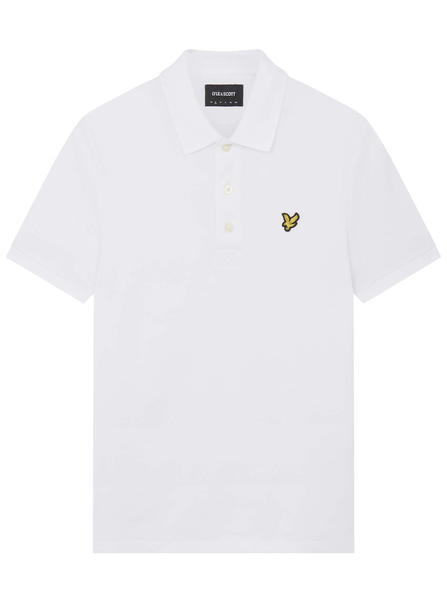 POLO PLAIN LYLE&SCOTT UOMO BIANCO
