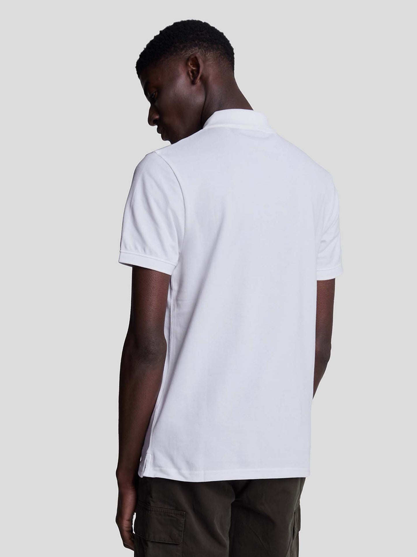 POLO PLAIN LYLE&SCOTT UOMO BIANCO
