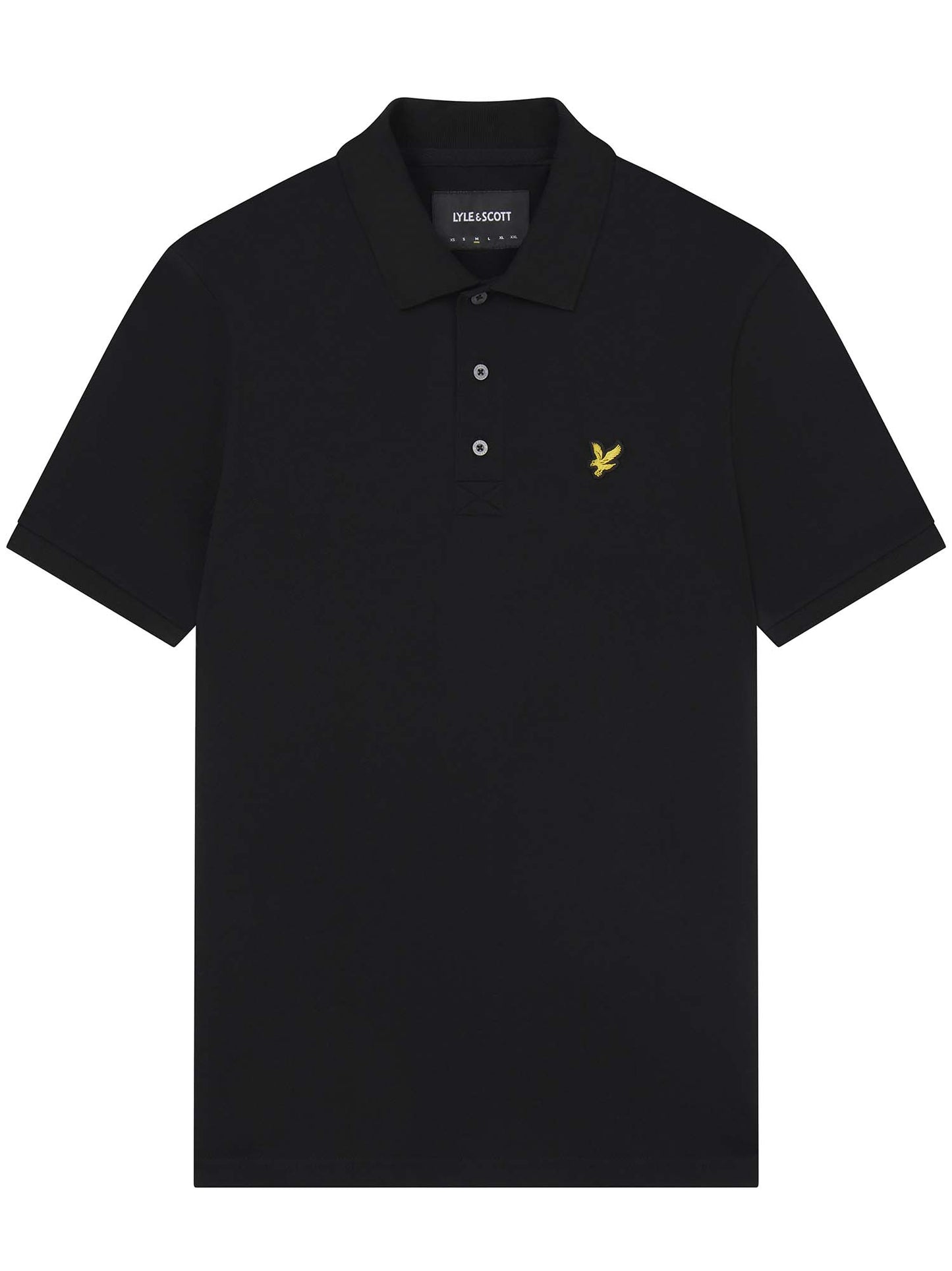 POLO PLAIN LYLE&SCOTT UOMO NERO