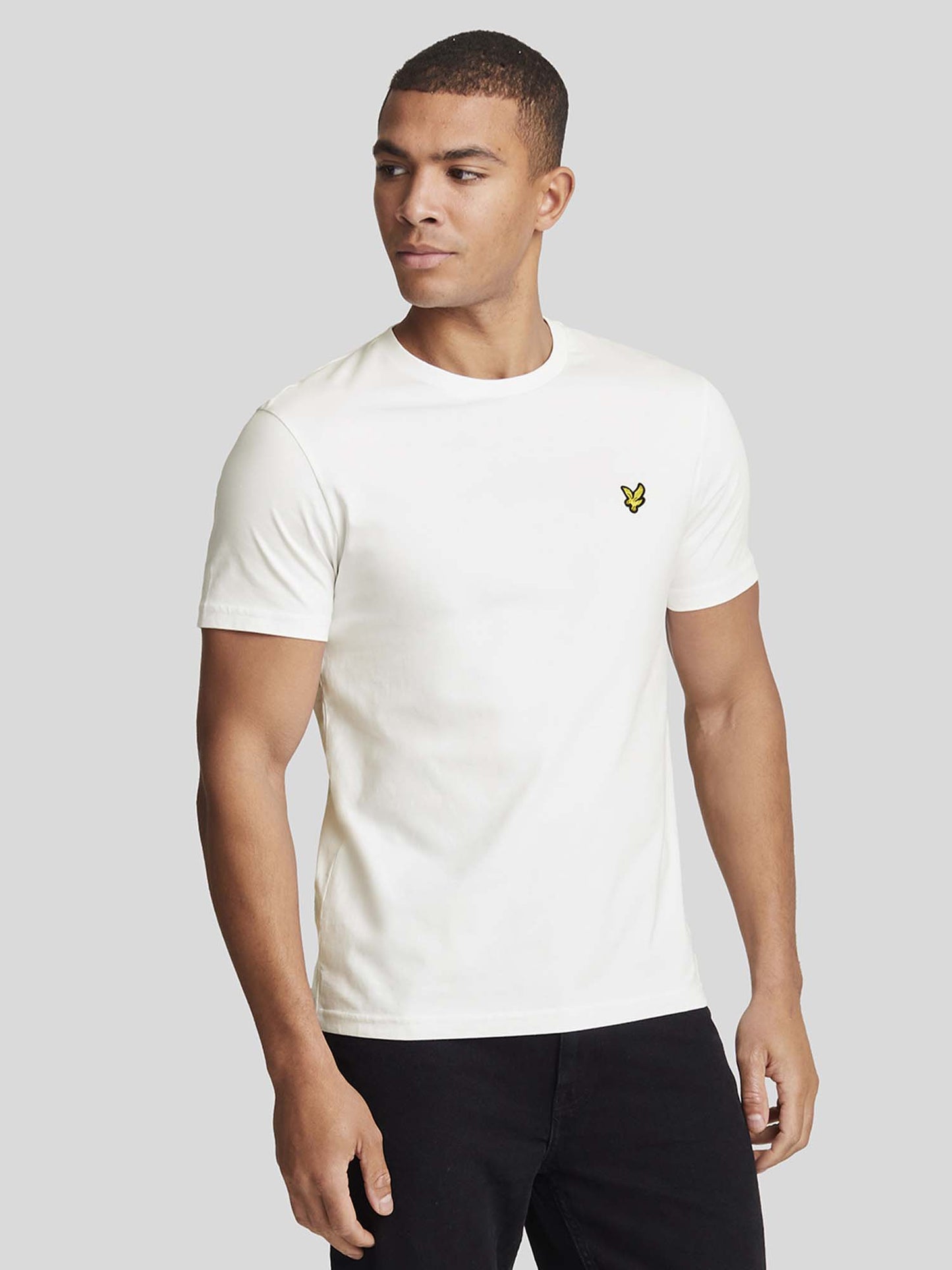 T-SHIRT LYLE&SCOTT UOMO BIANCO