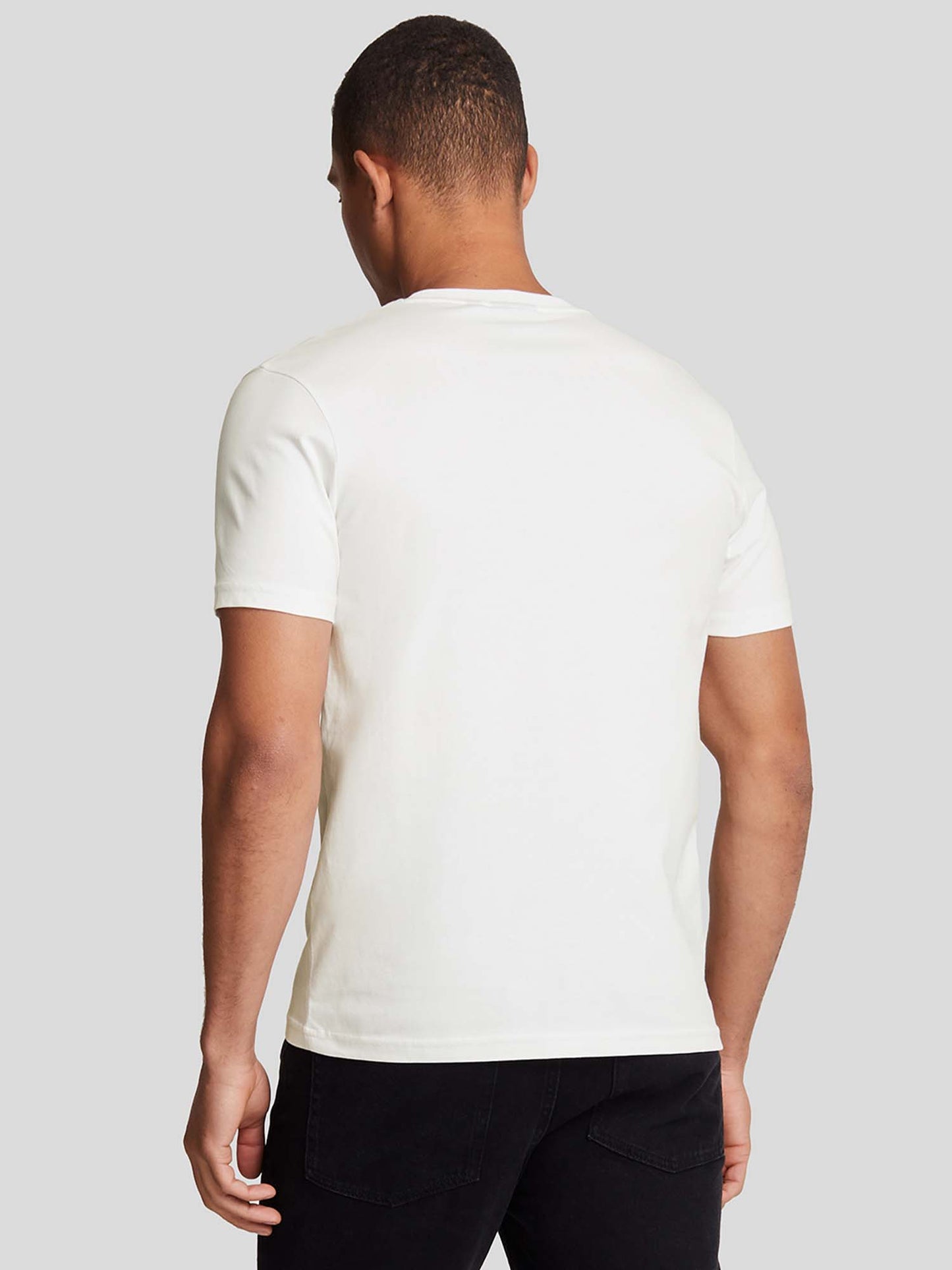 T-SHIRT LYLE&SCOTT UOMO BIANCO